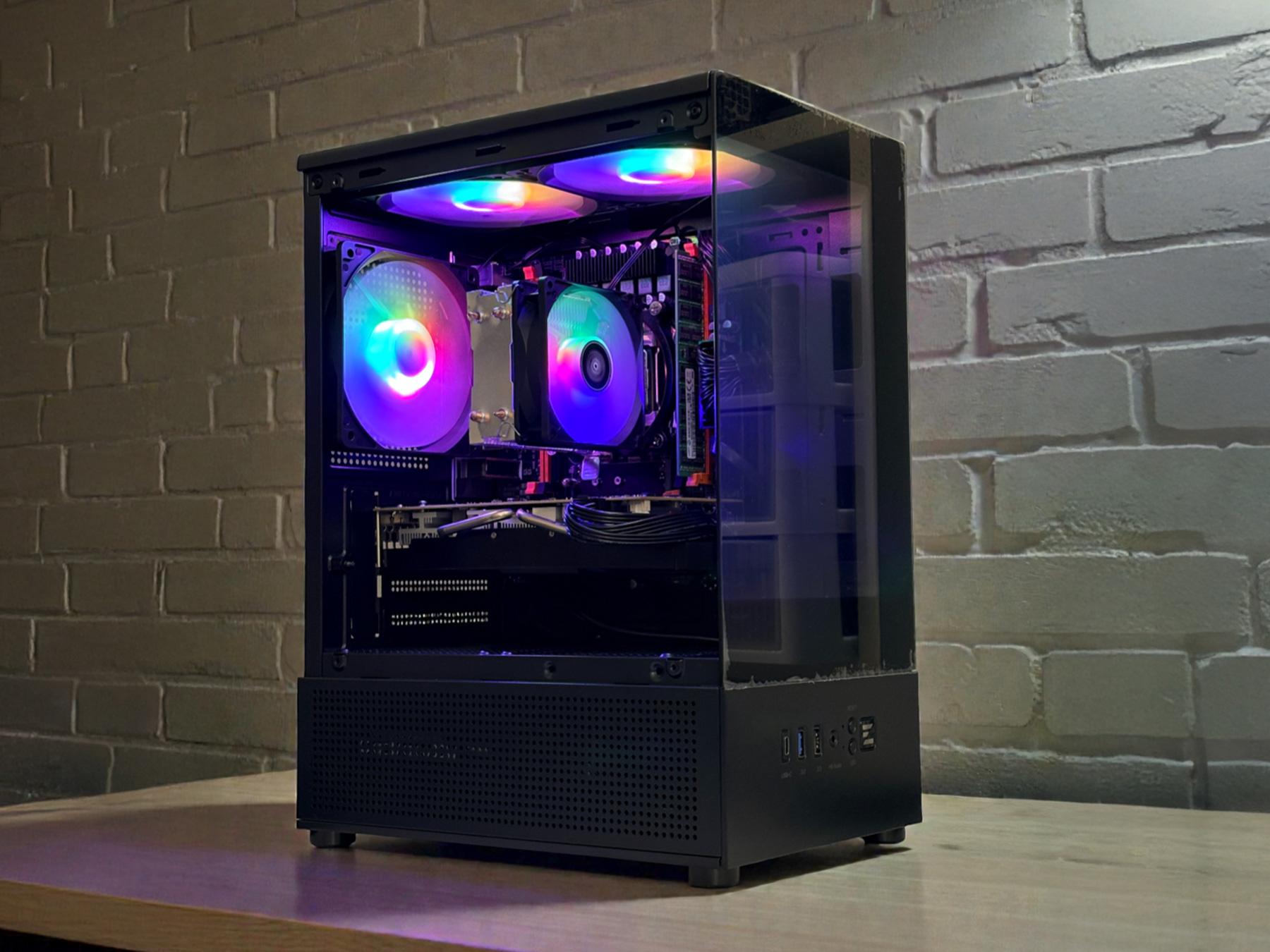 Flash Sale! Gaming PC | AMD Radeon RX 580 8GB, Xeon i7 CPU, 16GB DDR4, 500GB SSD, WIN 11 Pro