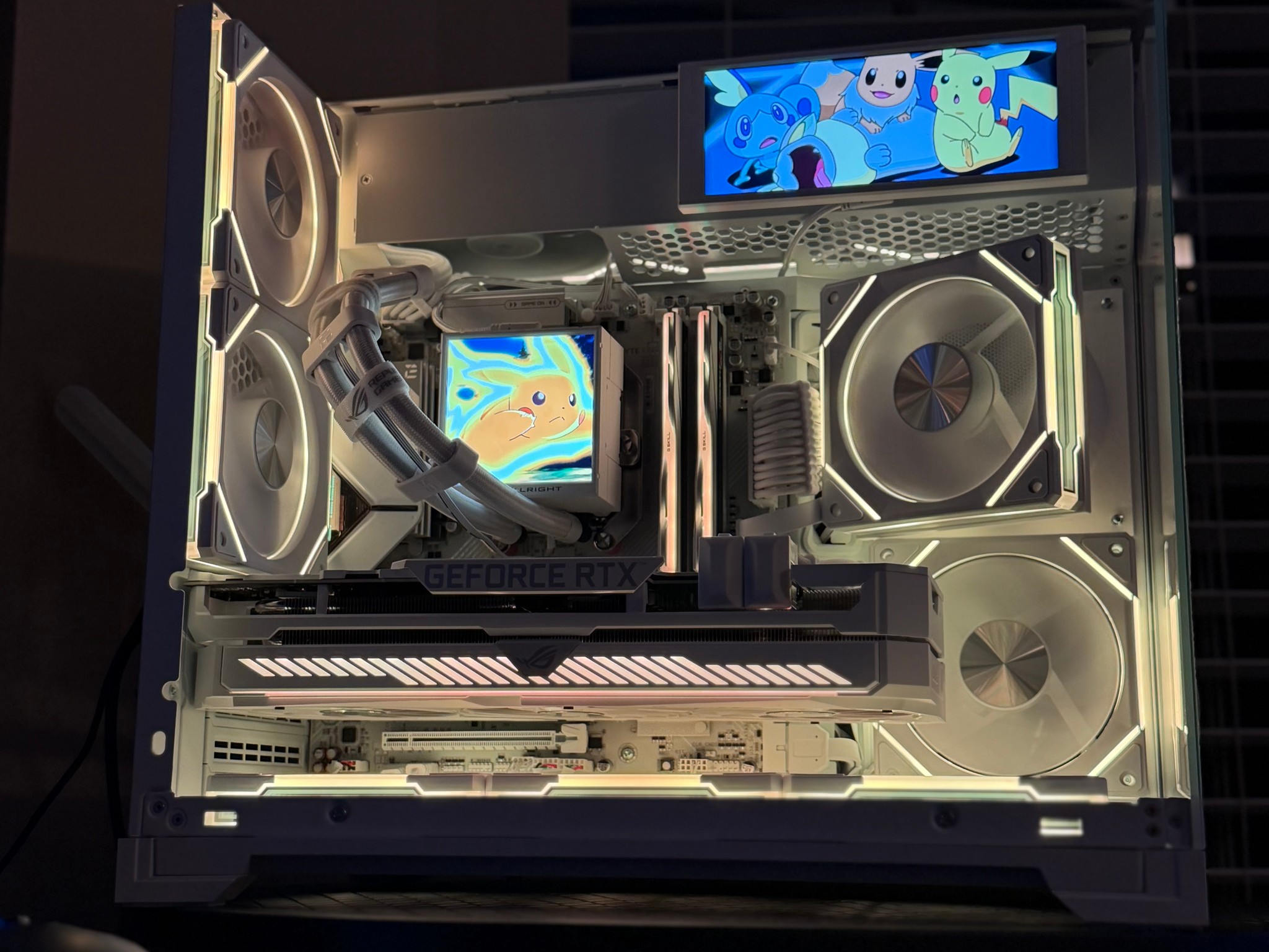 NEW Ryzen 5 7600X | ASUS ROG RTX 3070 White | 32GB DDR5 | 1TB | LCD AIO