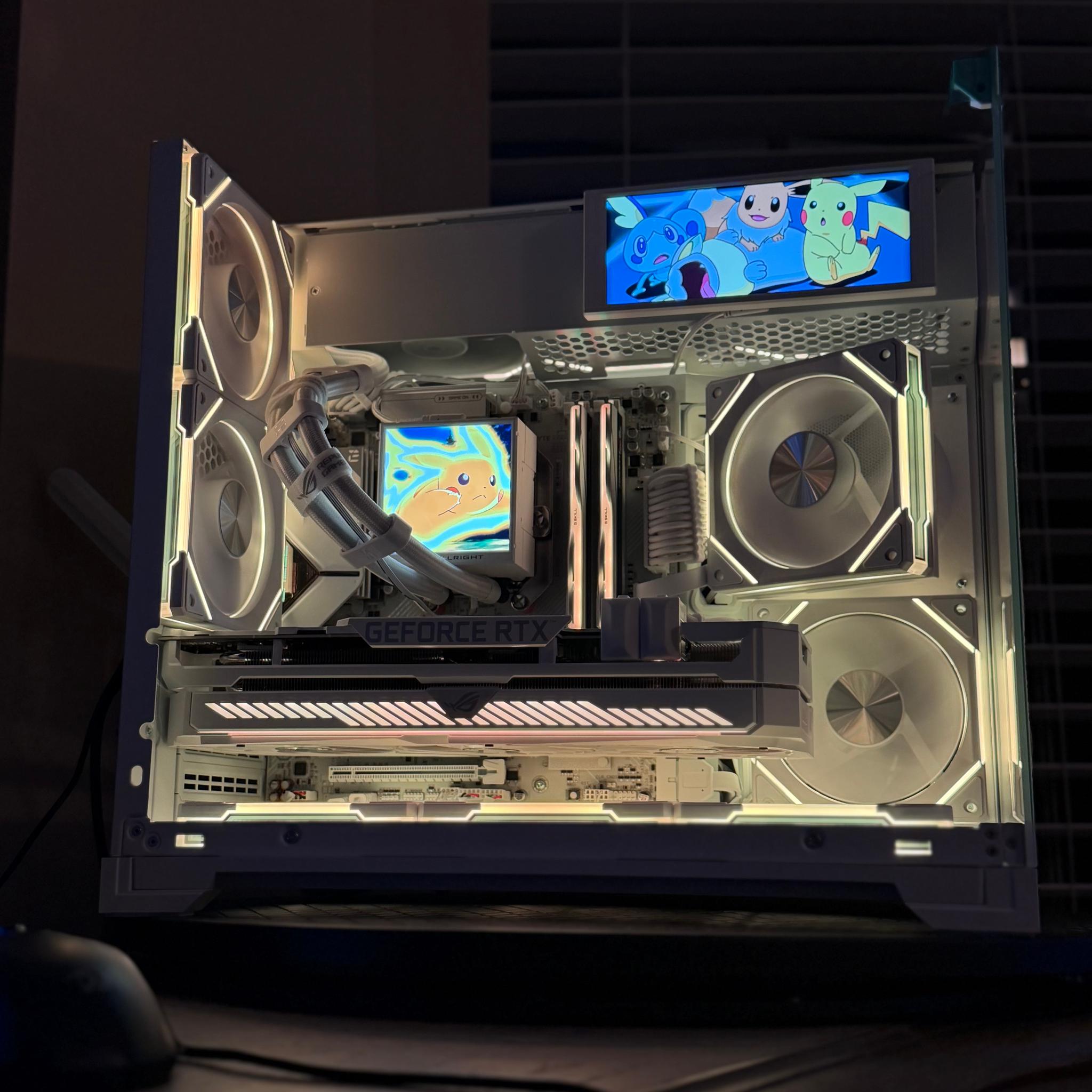 NEW Ryzen 5 7600X | ASUS ROG RTX 3070 White | 32GB DDR5 | 1TB | LCD AIO