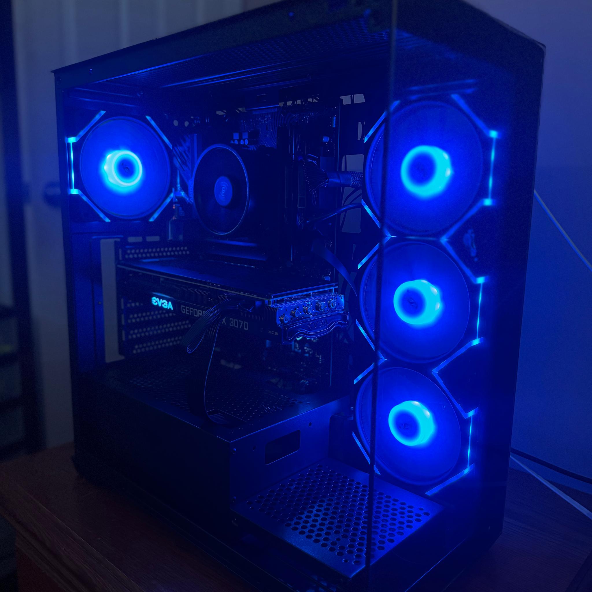 GeForce RTX 3070 Custom Gaming PC - Ryzen 5 5500