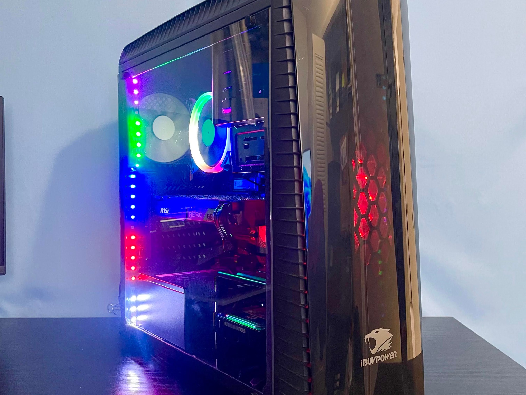 Ryzen 5 GTX1080Ti Strong Gaming PC | GTX 1080Ti / 16GB / 1.2TB Win 11 Pro + Wi-Fi