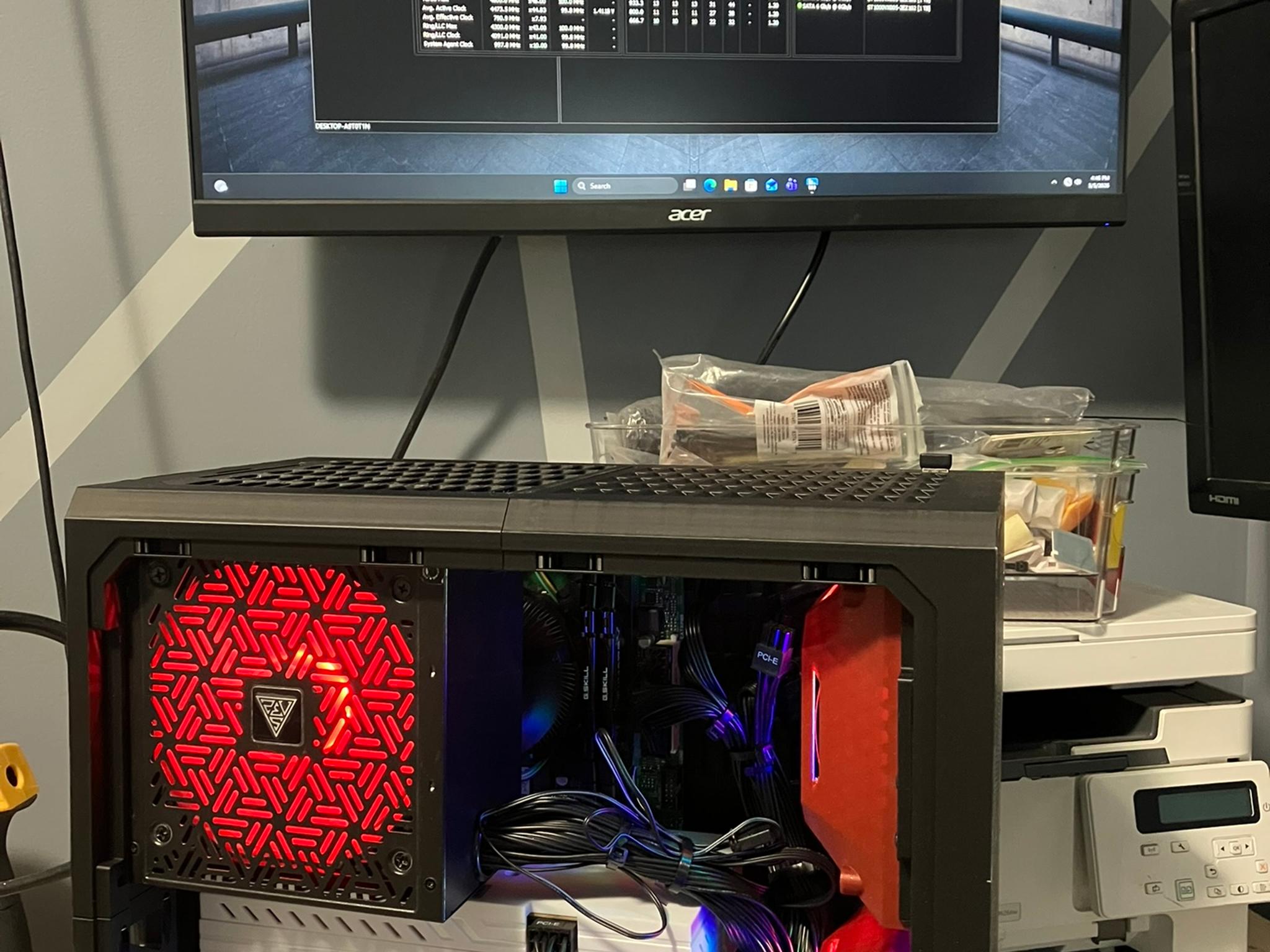 Six Core | i5-9600 | RX 580 | 8 GB Ram | 128 GB SSD | 2 x 1 TB Game HDD | 750W PSU | Win 11 Pro
