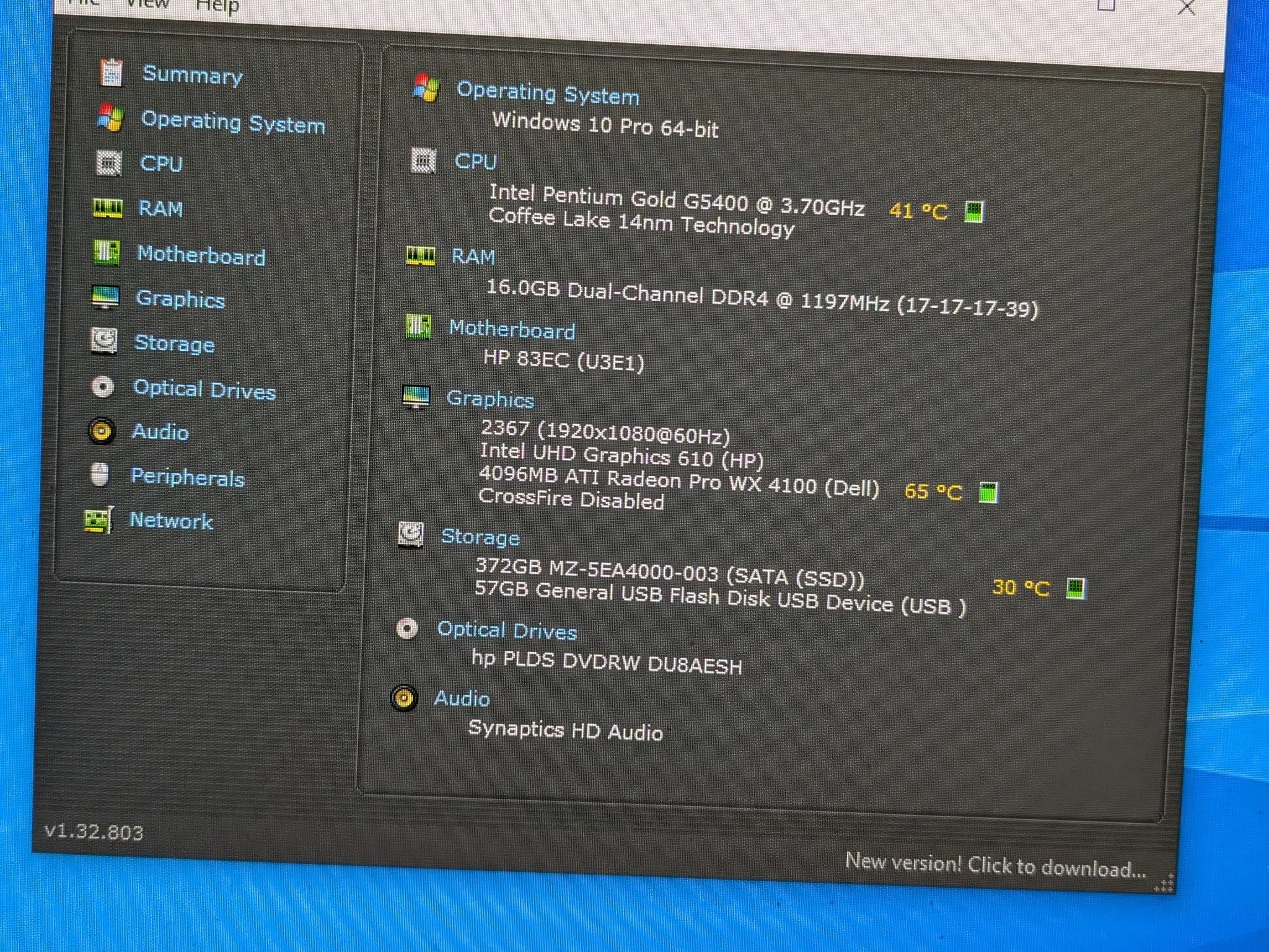 Intel Dual Core, 16GB RAM, 4GB AMD Graphics, 400GB SSD, Win10, Wifi, RGB
