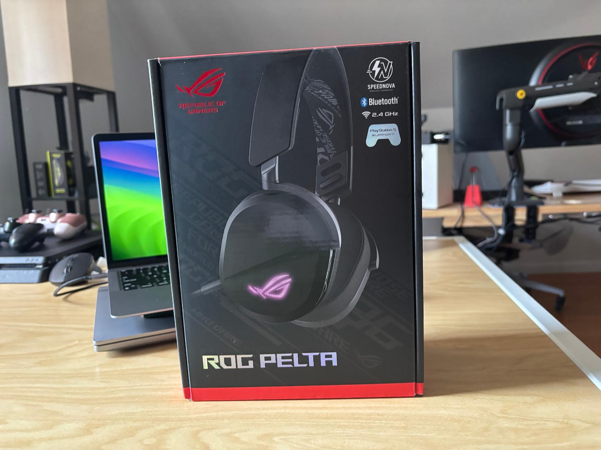 Sealed, Never Opened | ASUS ROG Pelta Wireless Gaming Headset with Detachable Mic