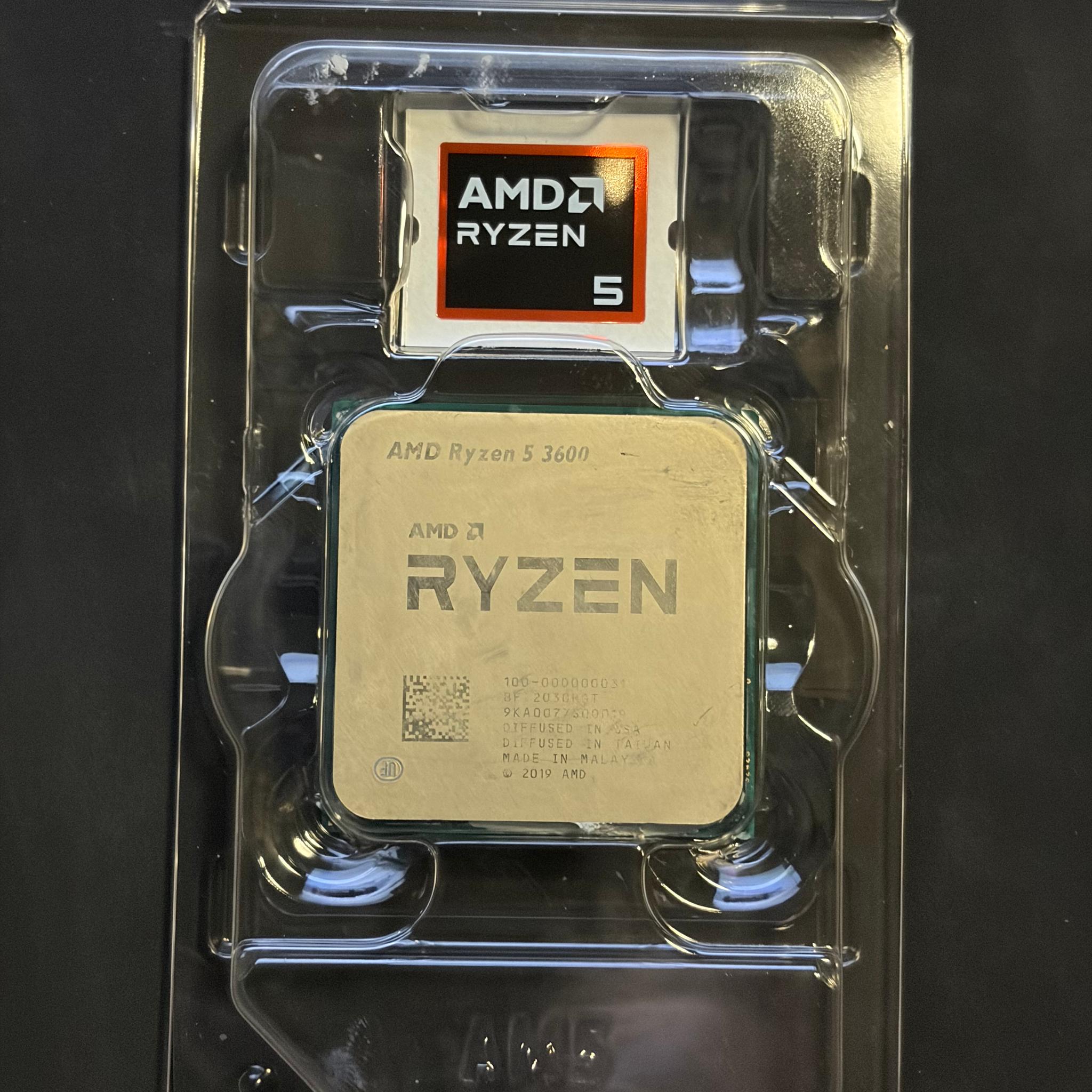 A320, R5 3600, 16gb DDR4, 550w PSU, RX 580, WiFi adapter, heat sink bundle.