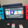 Nintendo Switch Bundle – w/ Box, 200GB SD Card, 3 Games, Case (Bundle)