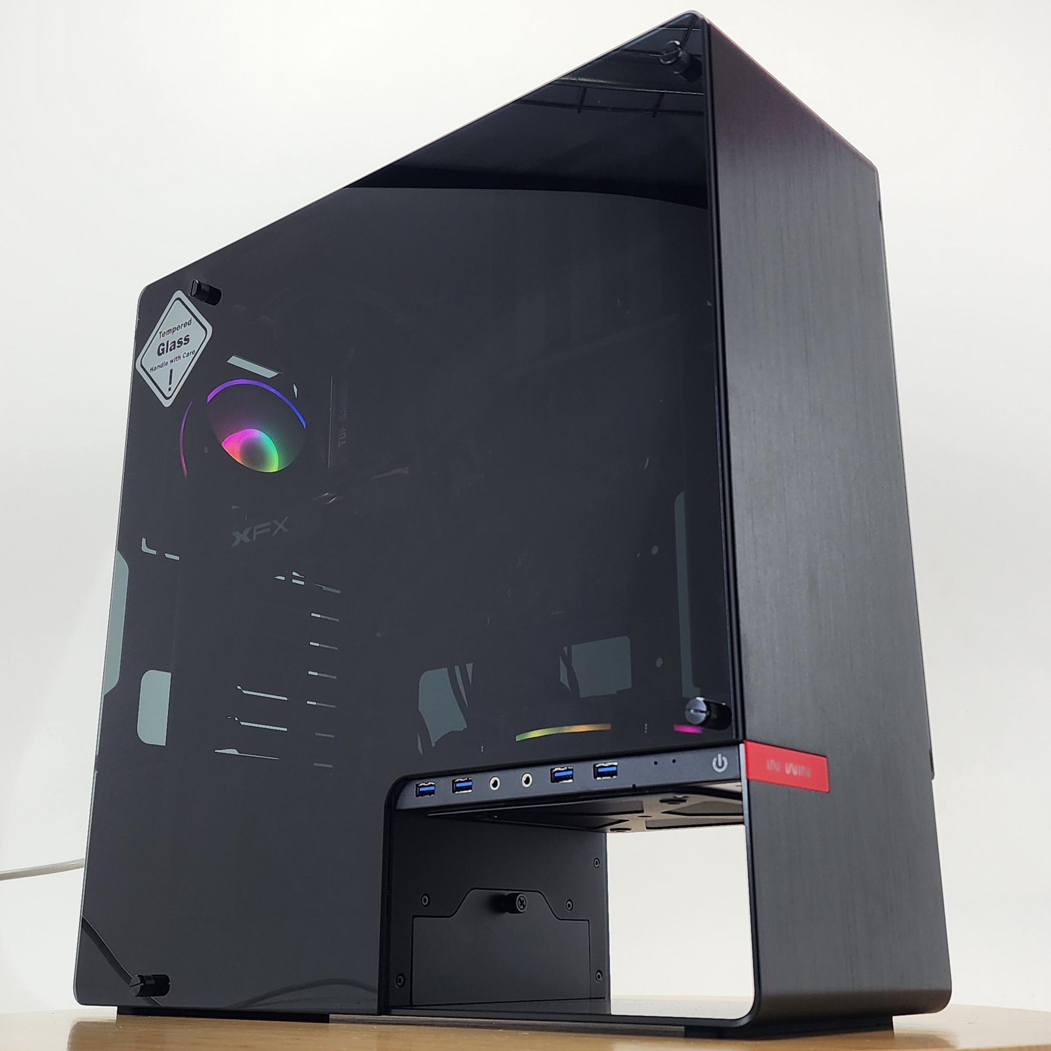 Gaming PC i3-9100F 16GB RAM 500GB SSD RX 580 8GB Windows 11 Computer