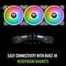 BNIB SWAFAN EX 14 RGB PC Cooling Thermaltake Fan, 3 Fans
