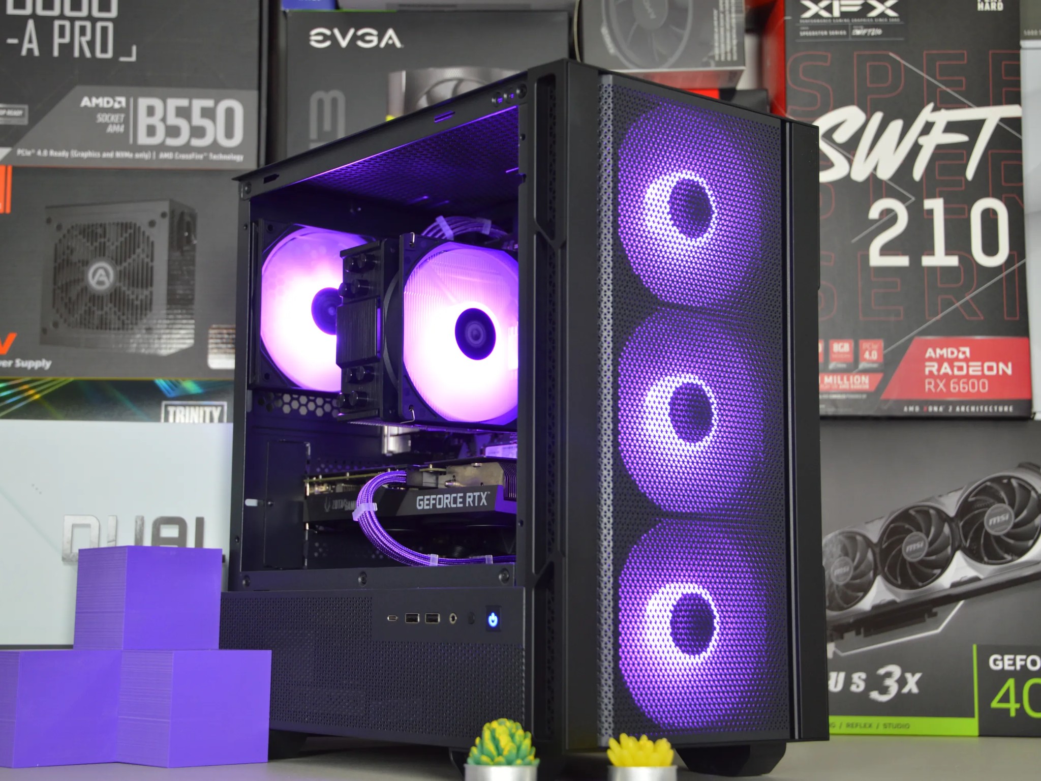 🔮⚫| RTX 3060 12GB | Ryzen 5 5500 | 32GB DDR4 RAM | 1TB NVME SSD | Royal Darkness 2.0 |