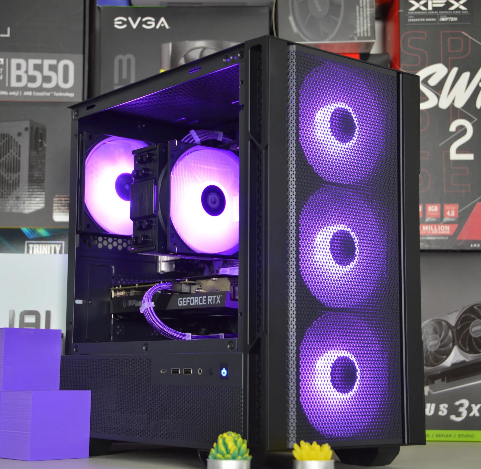 🔮⚫| RTX 3060 12GB | Ryzen 5 5500 | 32GB DDR4 RAM | 1TB NVME SSD | Royal Darkness 2.0 |