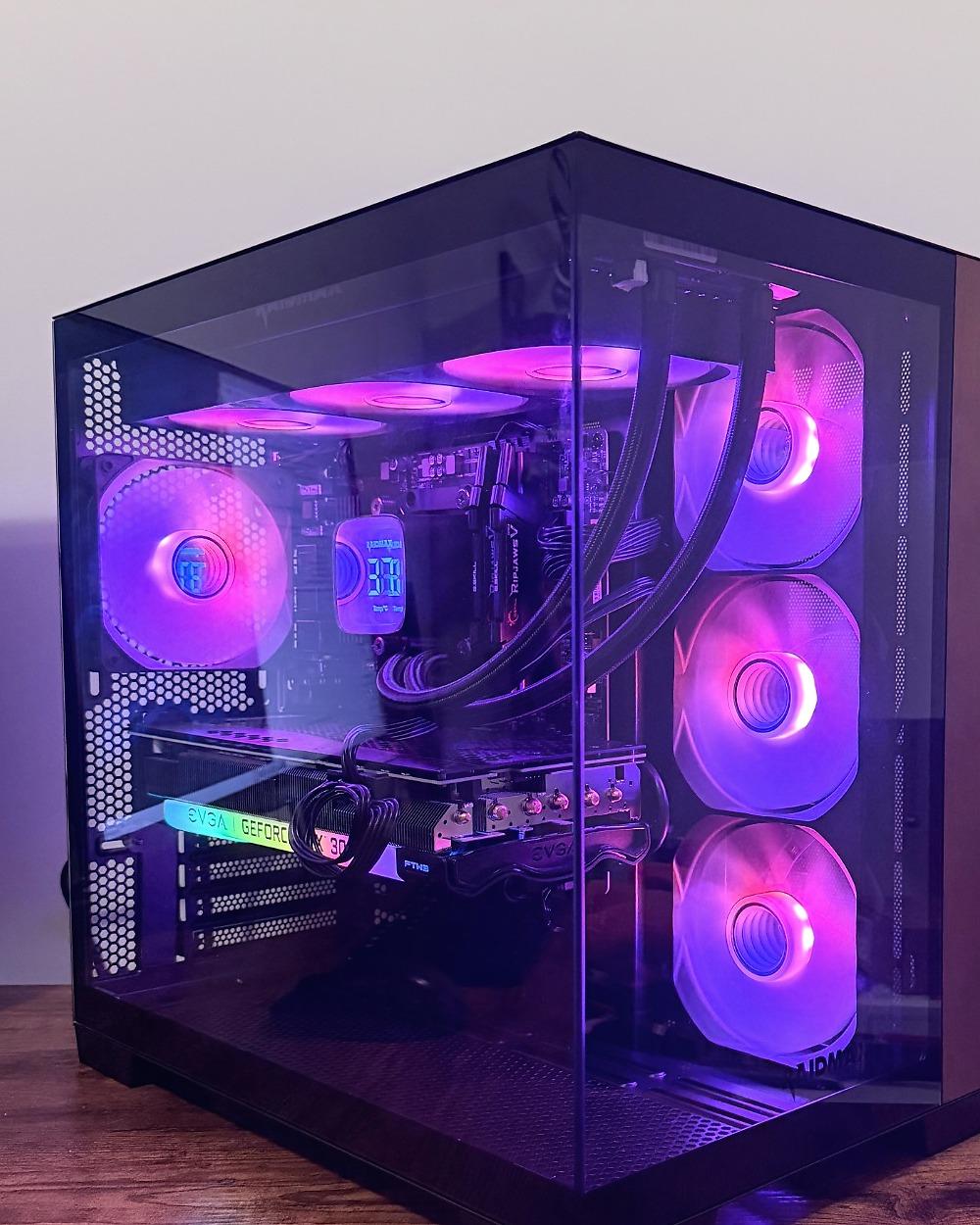 Custom Gaming PC EVGA RTX 3070 Ryzen 5 5500 32GB RAM 1TB NVMe WiFi Win 11 Pro