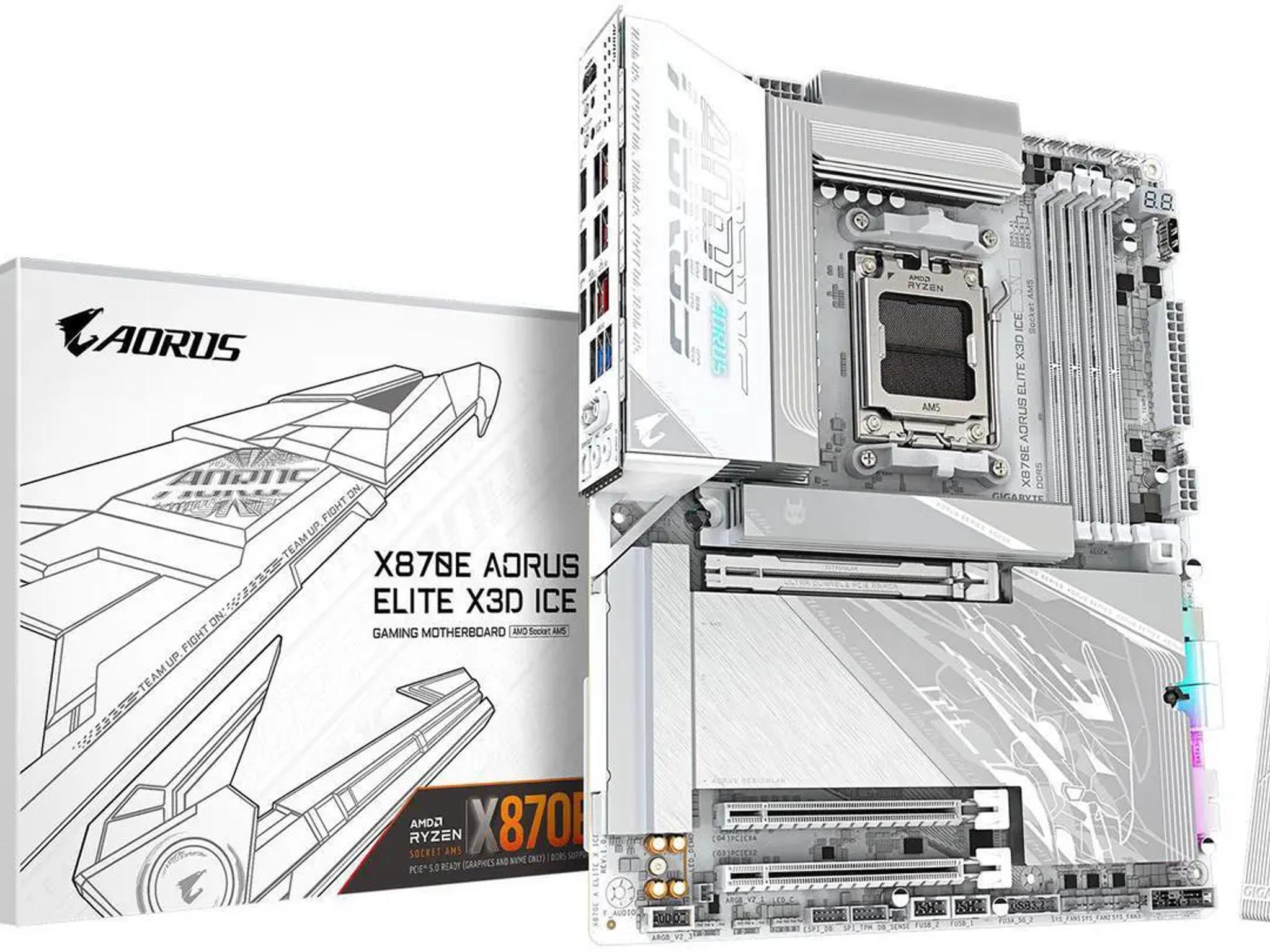Gigabyte X870E Aorus Elite X3d ICE