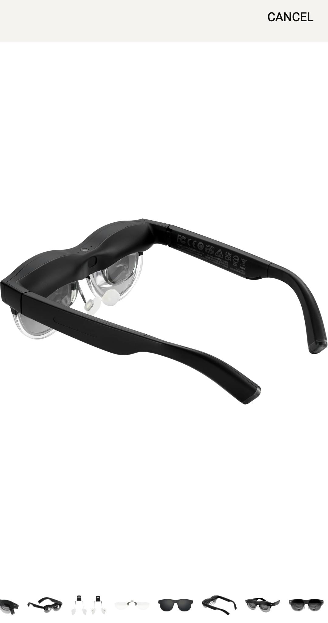 ASUS AirVision M1 Smart Glasses; 100" Wearable Display