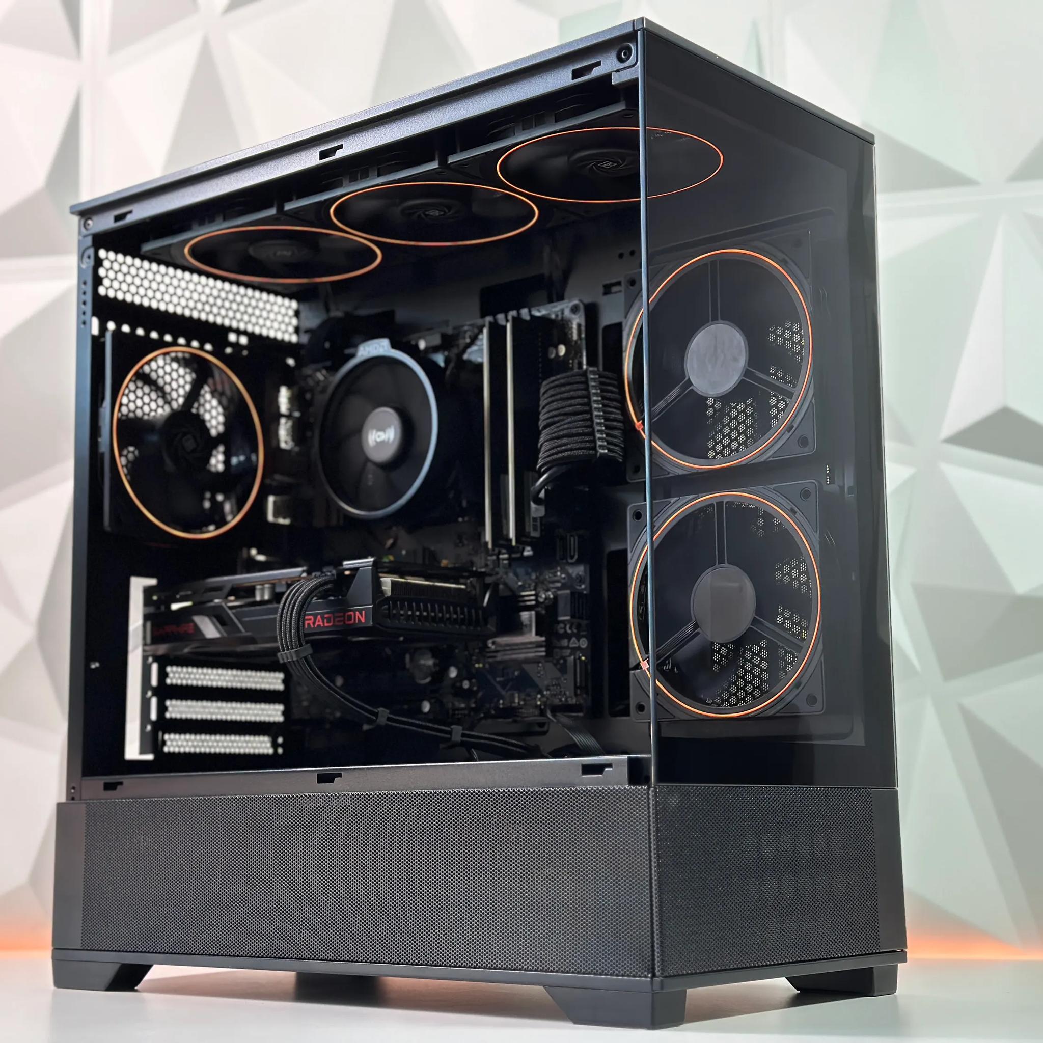🚀 Gaming PC🫅AMD RX 6600 8GB👑AMD Ryzen 5 3600👑16GB DDR4👑1TB  SSD