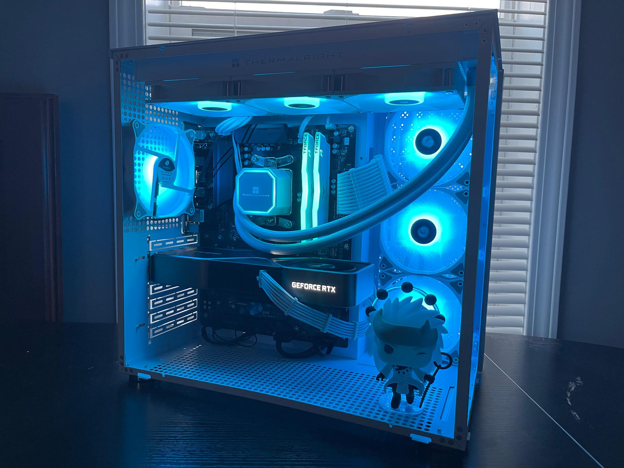 ⚪Naruto Madara⚫ 🌊Liquid Cooled🌊 RTX 3080 | Ryzen 7 5800X | 1TB NVME | 32GB RAM