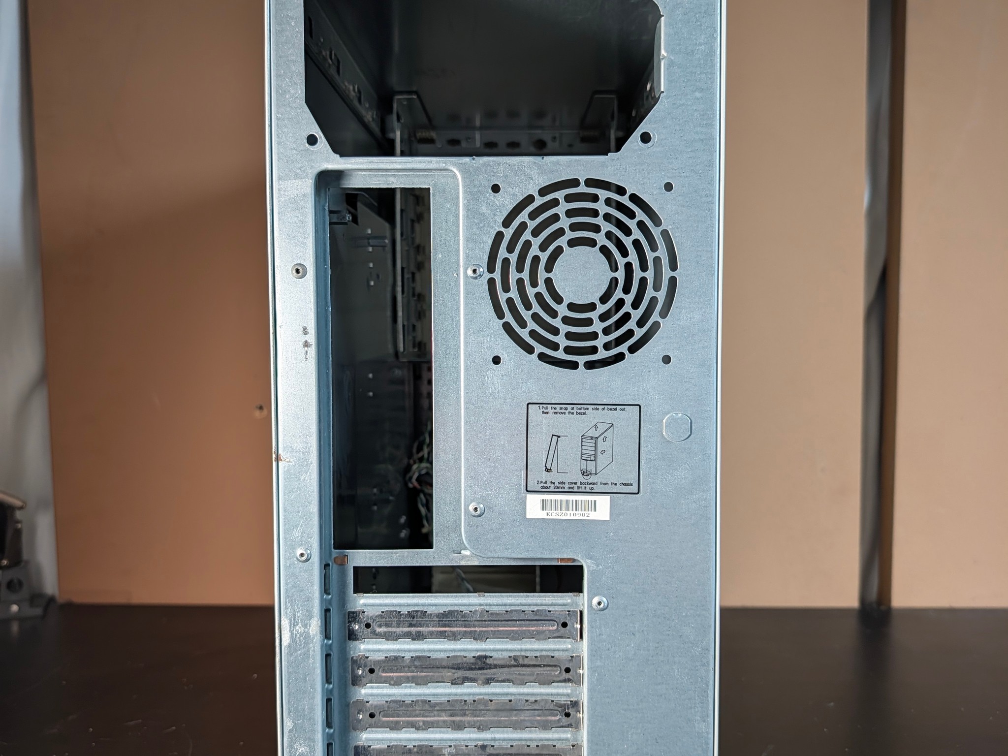 Enlight EN-7237 Vintage ATX Tower PC Case Retro Beige Sleeper
