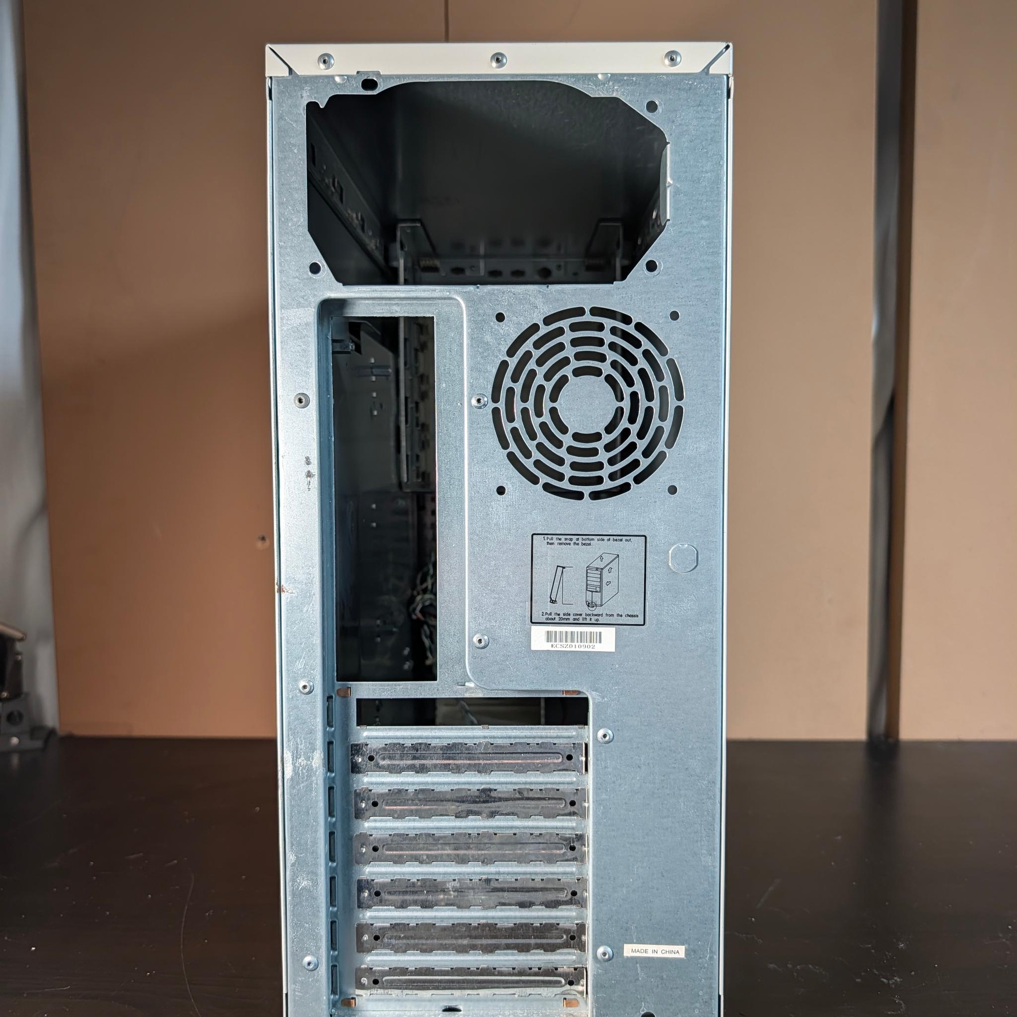 Enlight EN-7237 Vintage ATX Tower PC Case Retro Beige Sleeper
