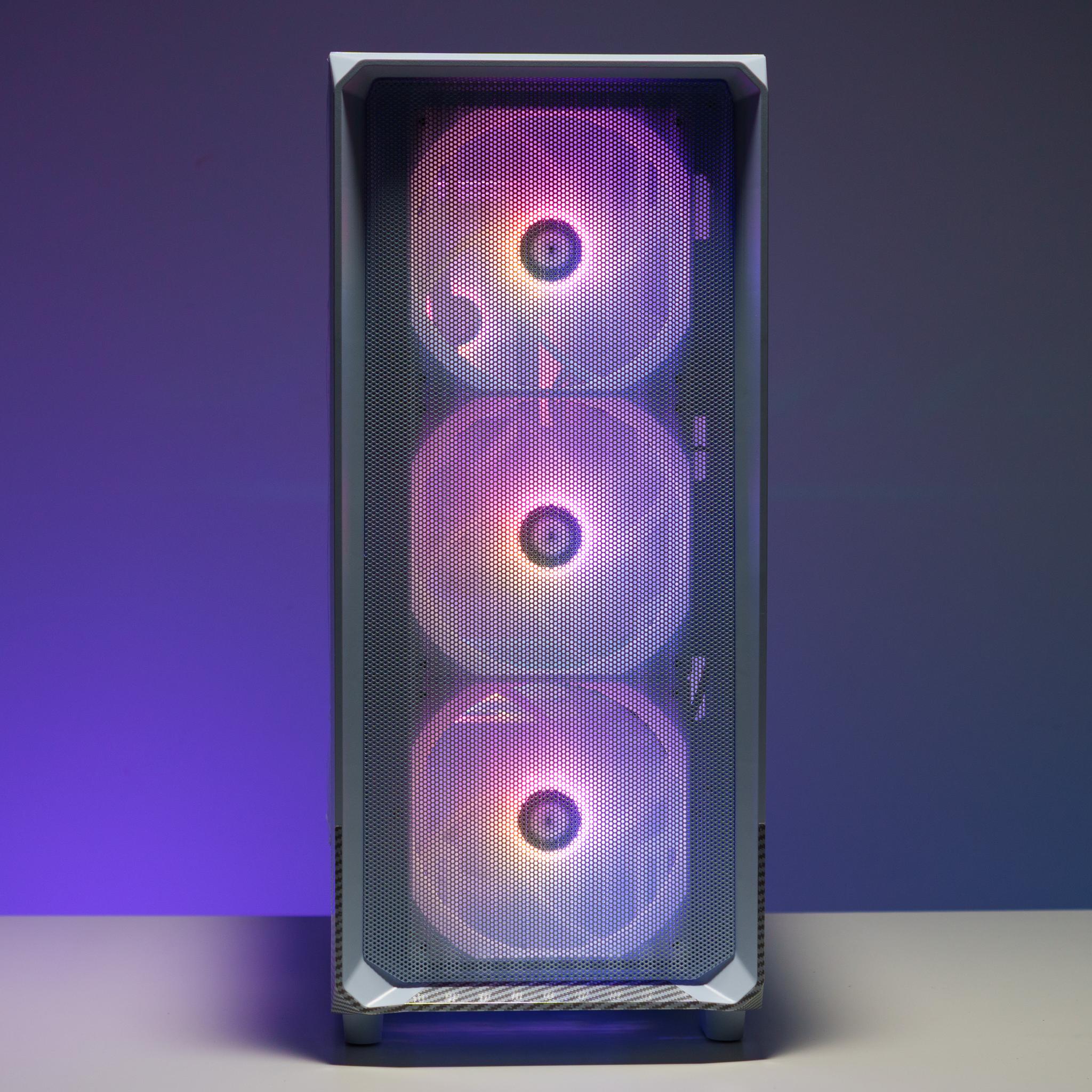 All White Gaming PC | Ryzen 7 | RX 9070 XT | 32GB DDR5 RAM | 1TB Samsung m.2 SSD | ARGB