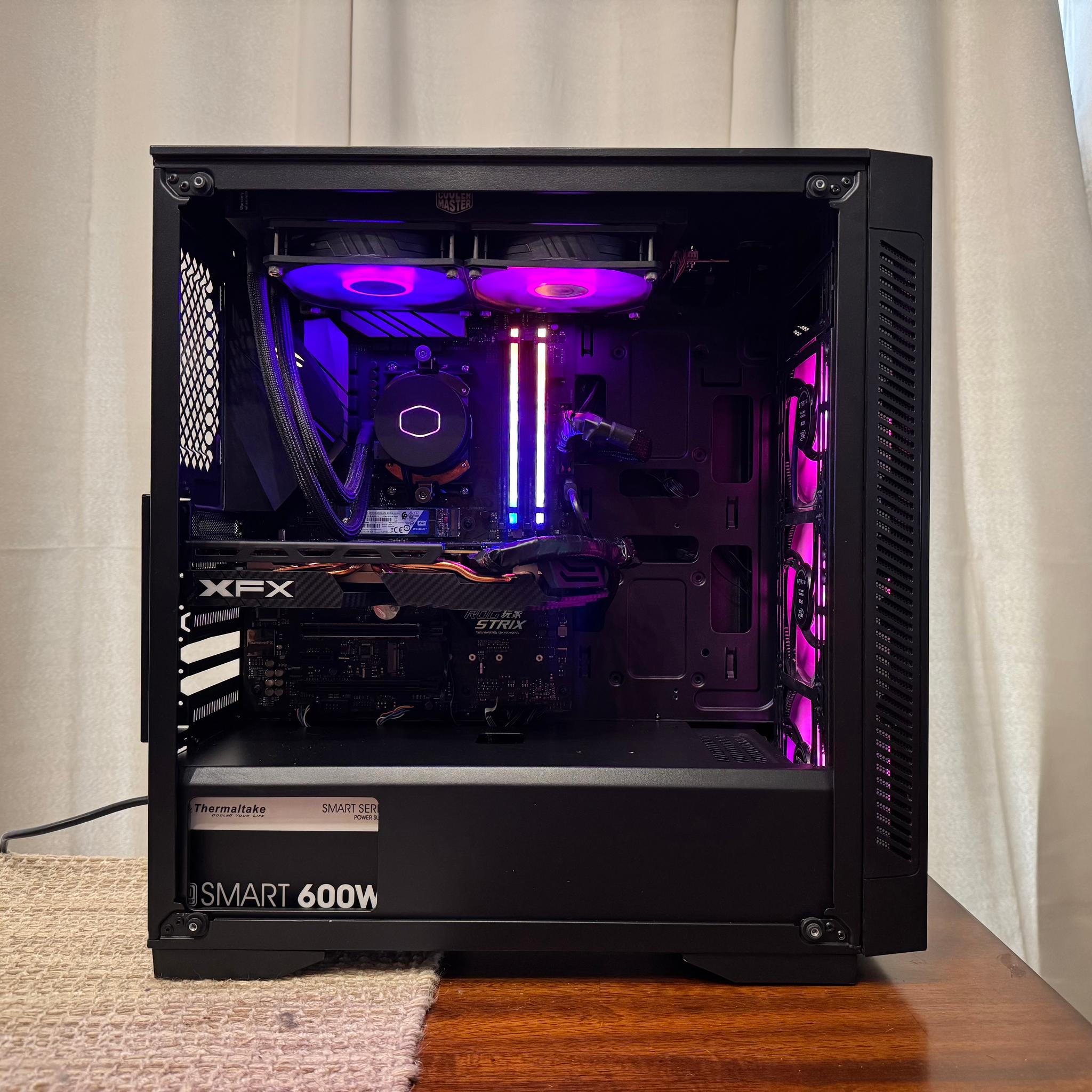 "AERO" | XFX RX 580 | Ryzen 5 2600x | 16GB DDR4 | 512GB SSD + 1TB HDD