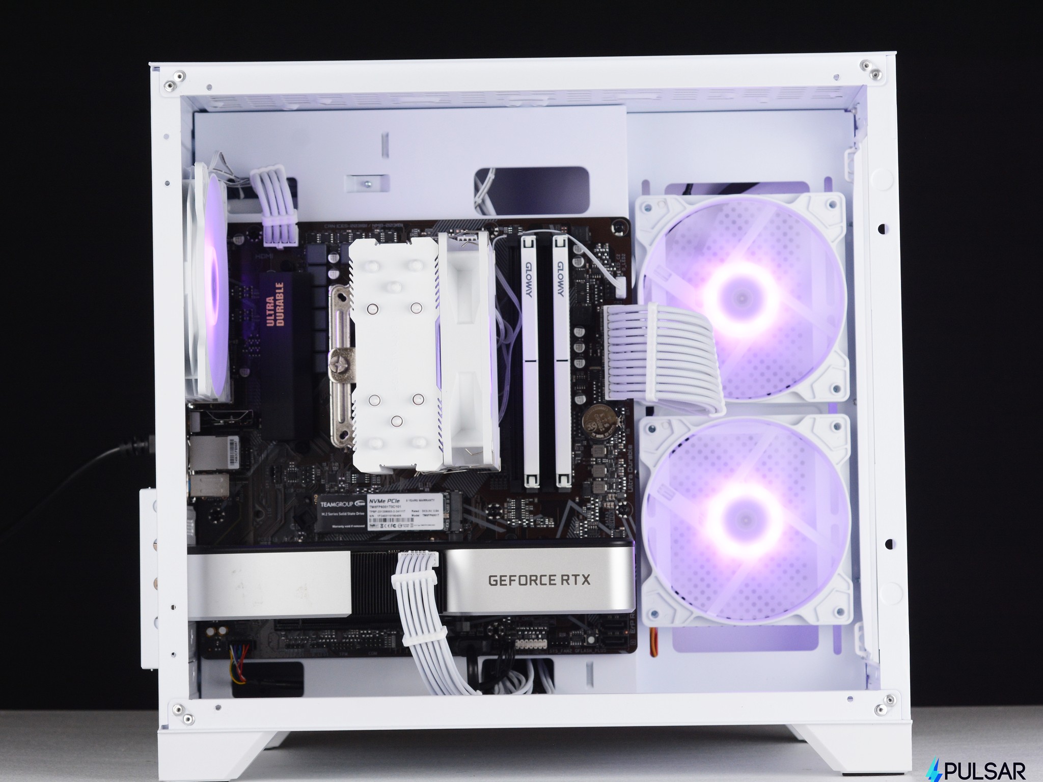 ⚪🟣 BLOOM: 1080p Streaming & Gaming PC | RTX 3060 Ti, Ryzen 5, 32GB DDR4, 1TB SSD