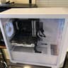 White Gaming PC GTX 1060 6GB w/16GB DDR4 3200MT/s XPG RGB RAM - 512 GB NVMe SSD + 120GB SATA 3 SSD
