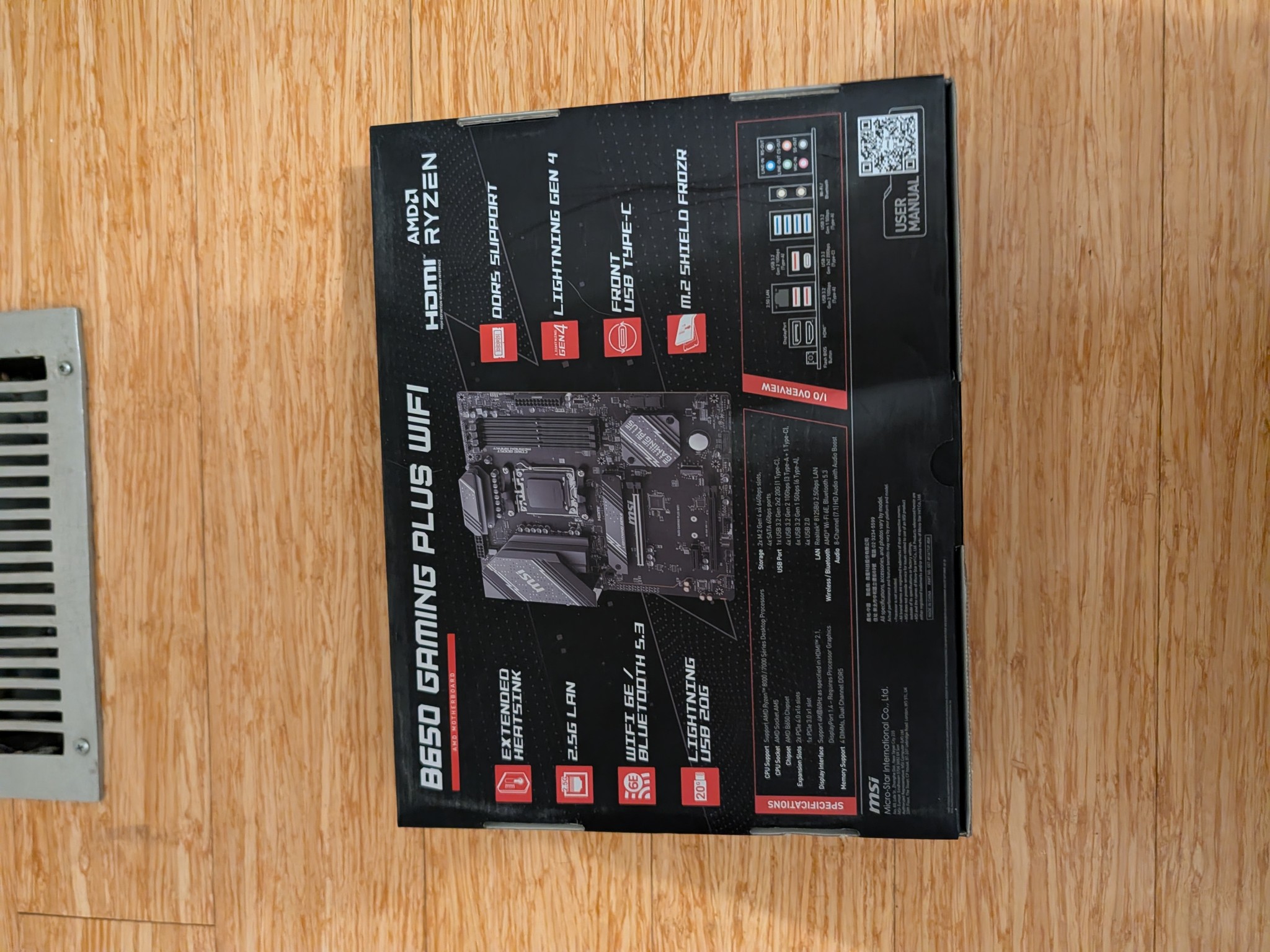 BRAND NEW MSI B650 GAMING PLUS WIFI