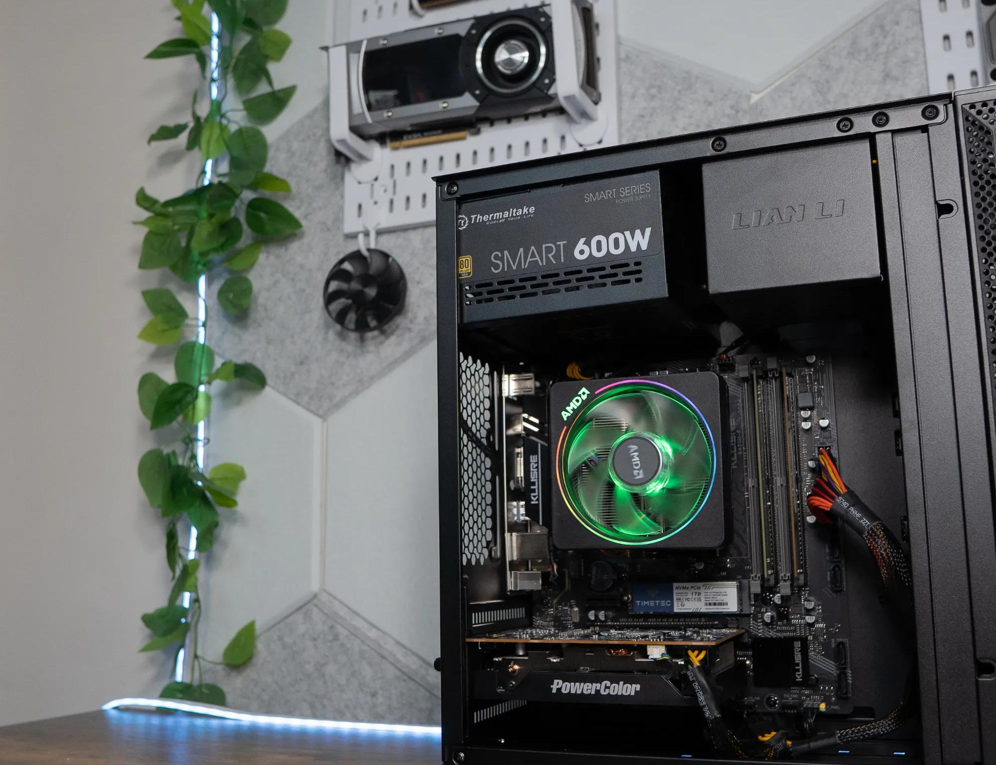 🍬🌠 BUDGET - BO6 Ready GAMING PC | PowerColor RX 6500XT | RYZEN 5 2600 | 32GB DDR4 RAM | 1TB NVME SSD