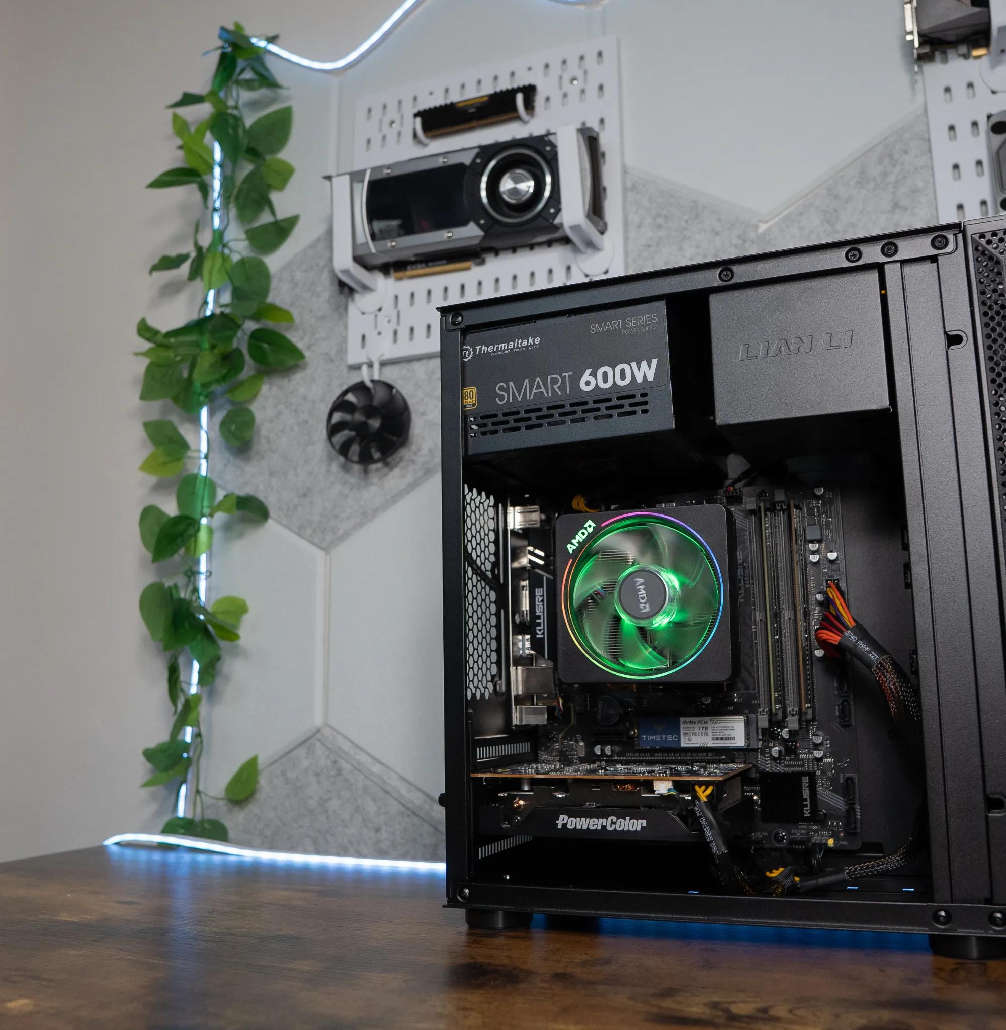 🍬🌠 BUDGET - BO6 Ready GAMING PC | PowerColor RX 6500XT | RYZEN 5 2600 | 32GB DDR4 RAM | 1TB NVME SSD