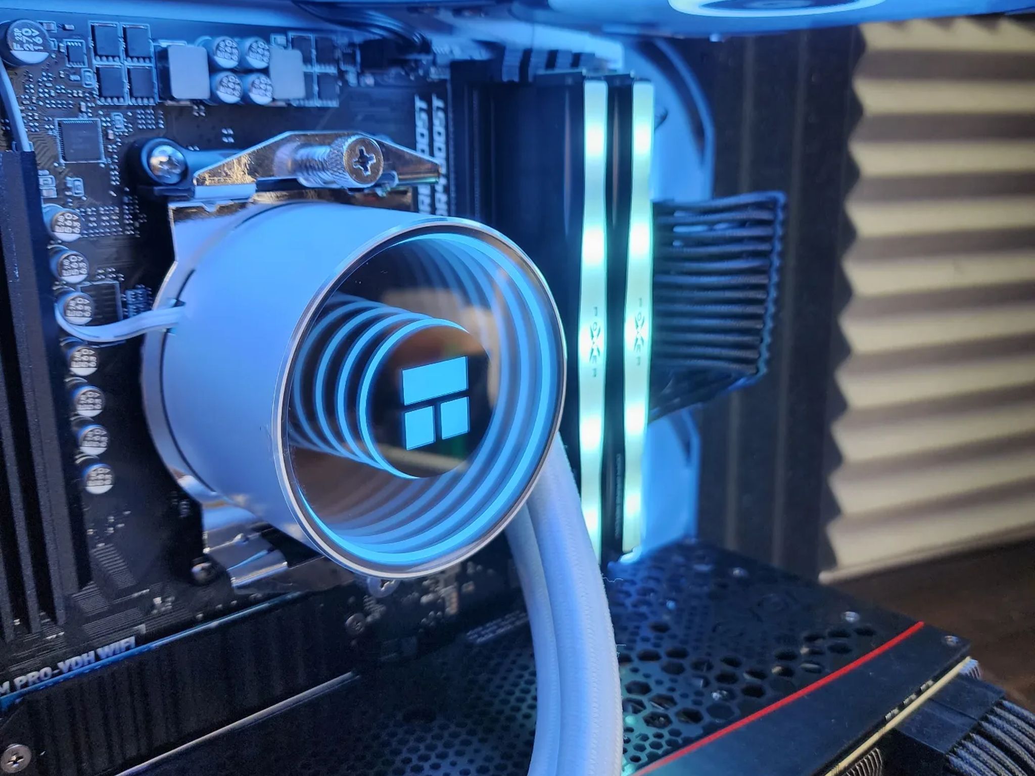 💙🤍💙EVGA RTX 3070 XC3 // AMD Ryzen 7 5700G // Zenith RGB 16GB 3200MHz // MSI M371 1TB NVMe SSD