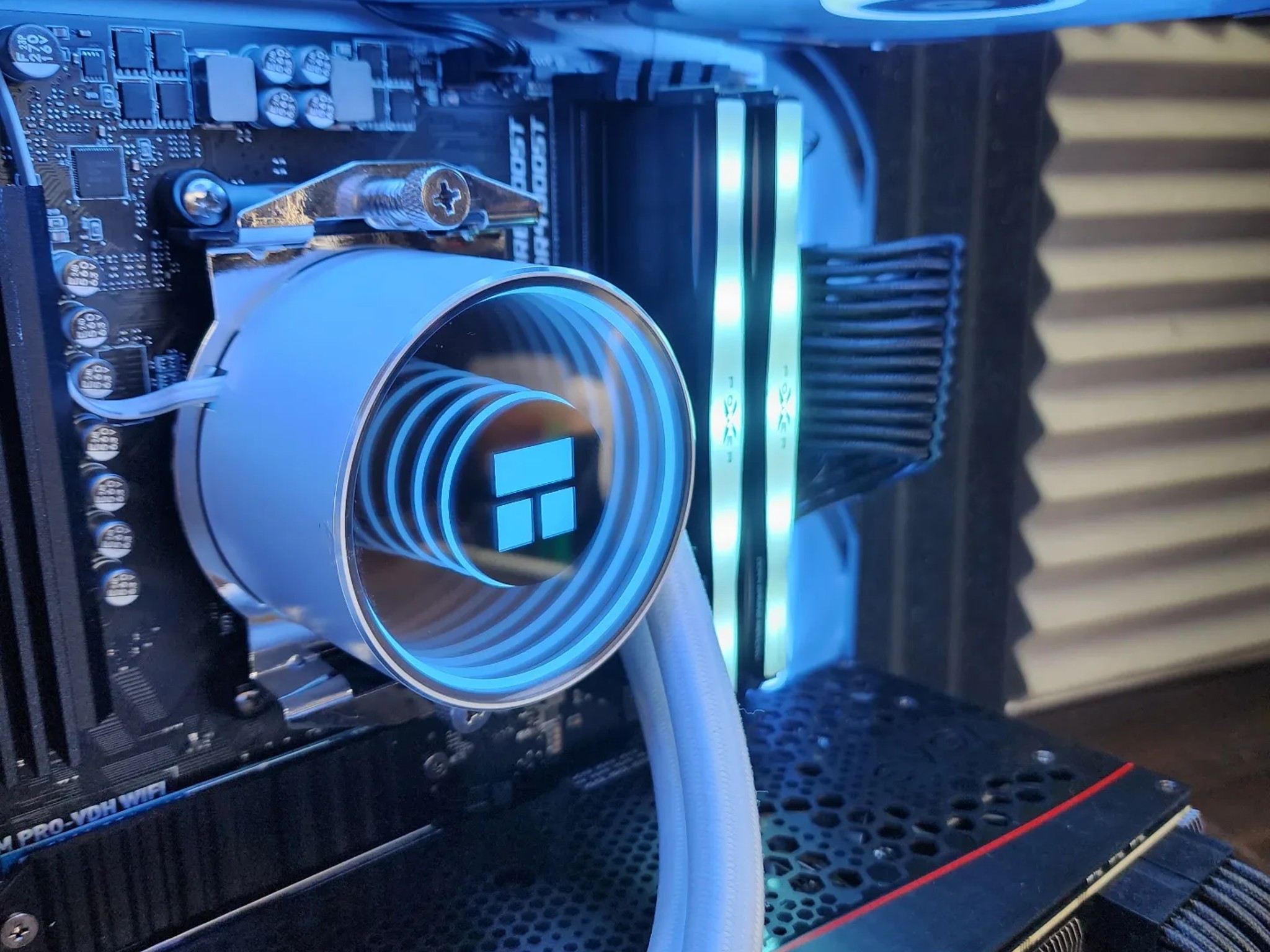 💙🤍💙EVGA RTX 3070 XC3 // AMD Ryzen 7 5700G // Zenith RGB 16GB 3200MHz // MSI M371 1TB NVMe SSD