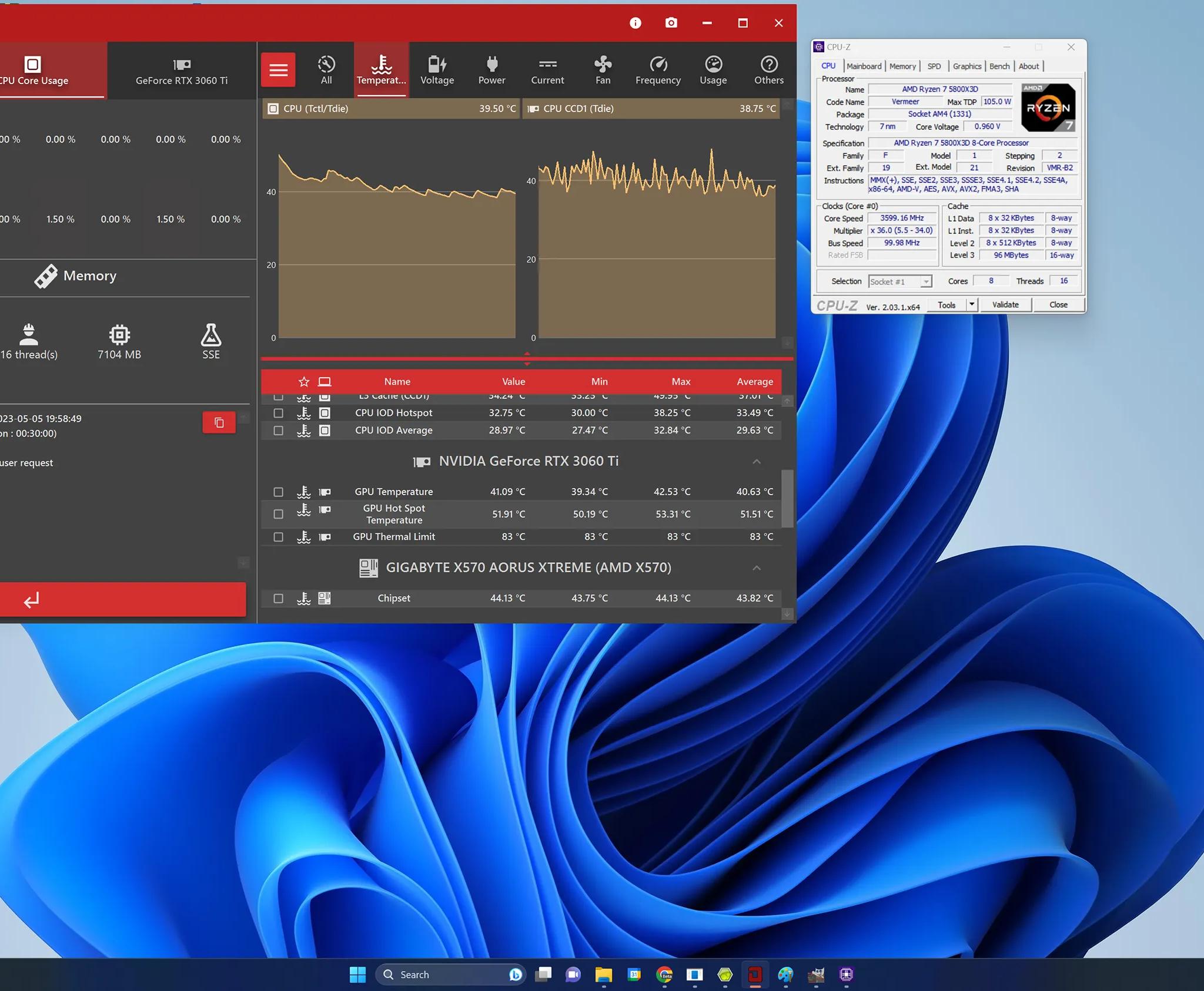 AMD Ryzen 7 5800x3d