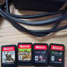 Switch Lite Grey w/5 Games + 32GB SDcard and original charger