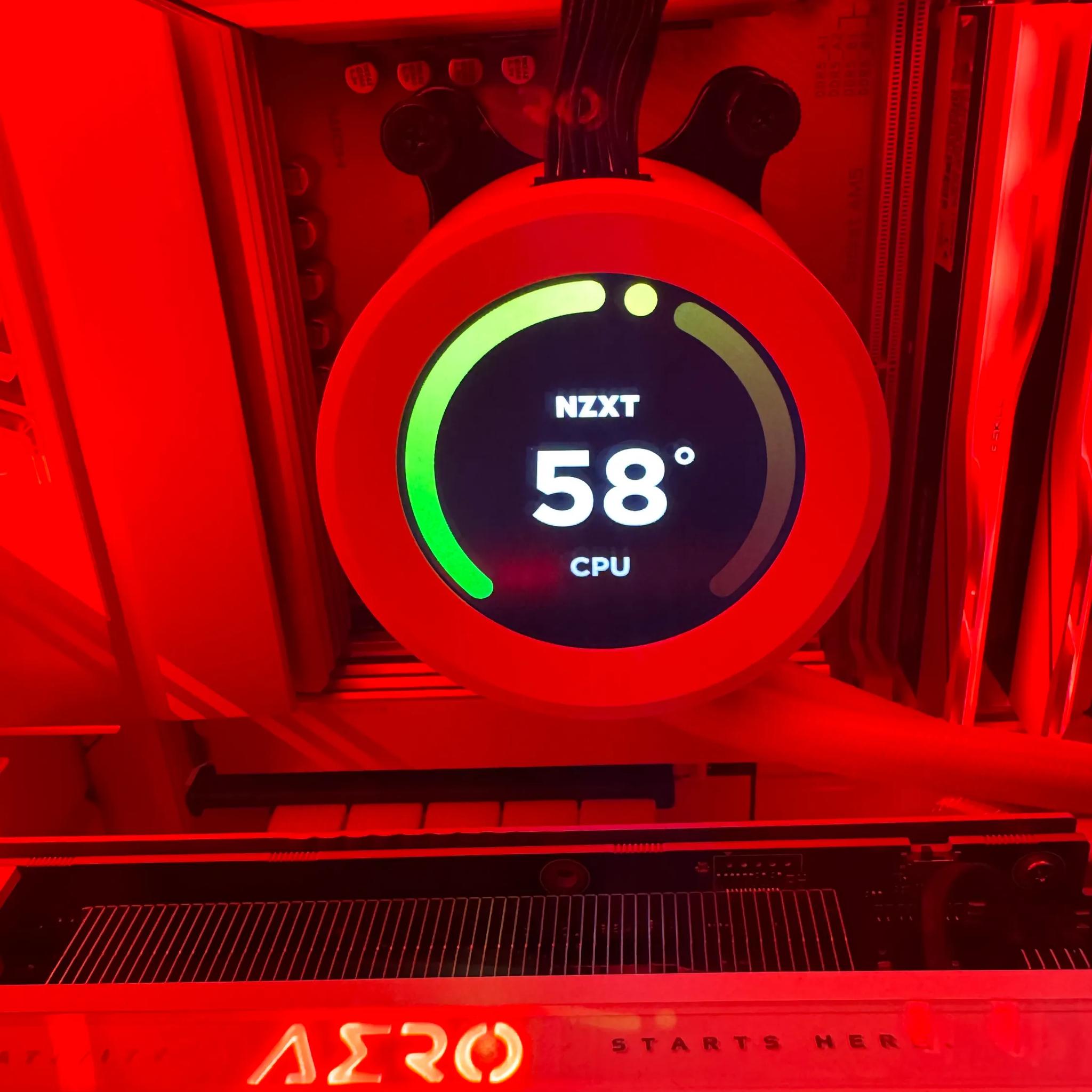 NZXT Kraken Elite 280 WHITE RGB WITH CONTROLLER