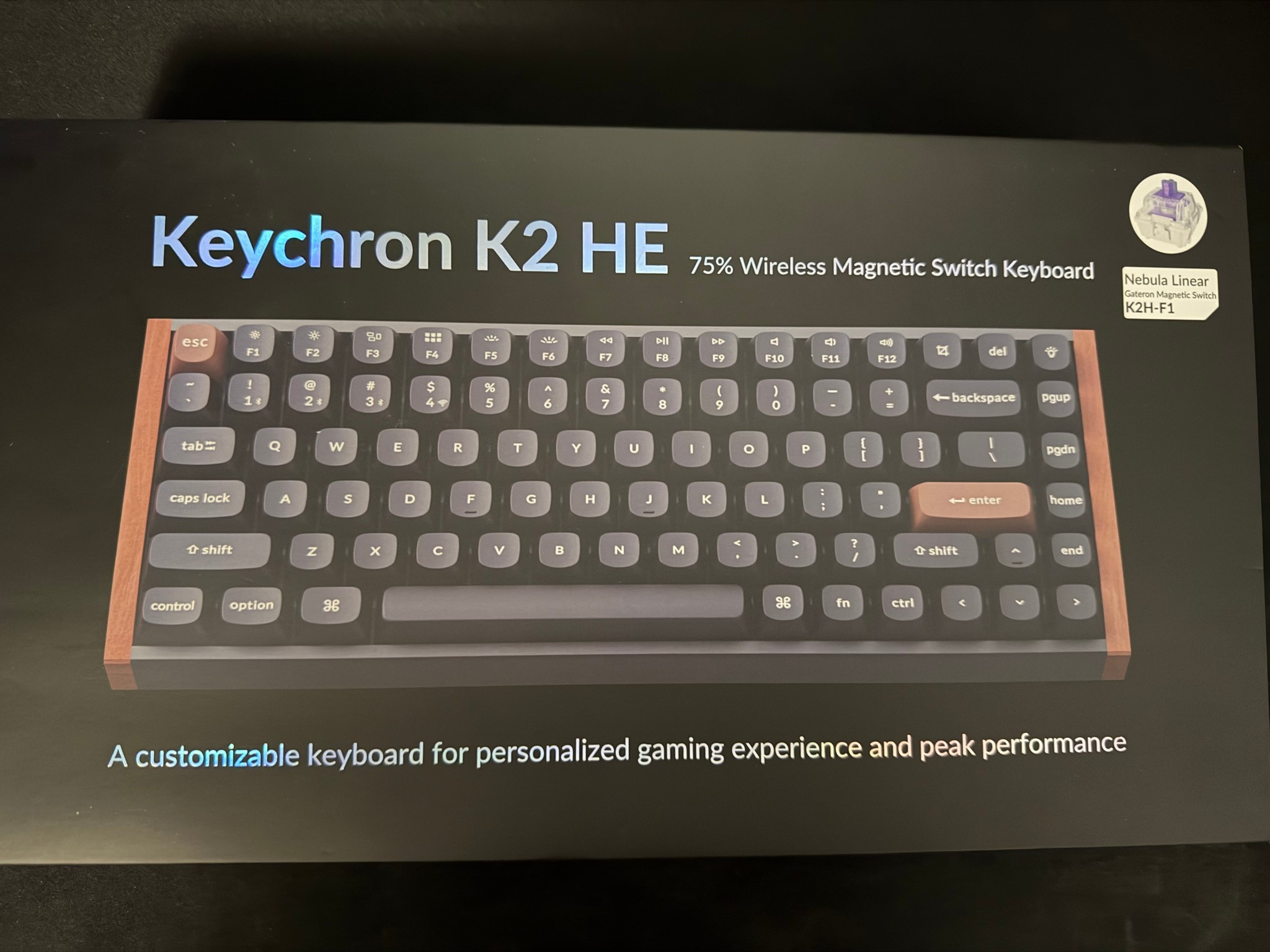 Keychron K2 H2 Wireless Mechanical Keyboard RGB Backlight Bluetooth