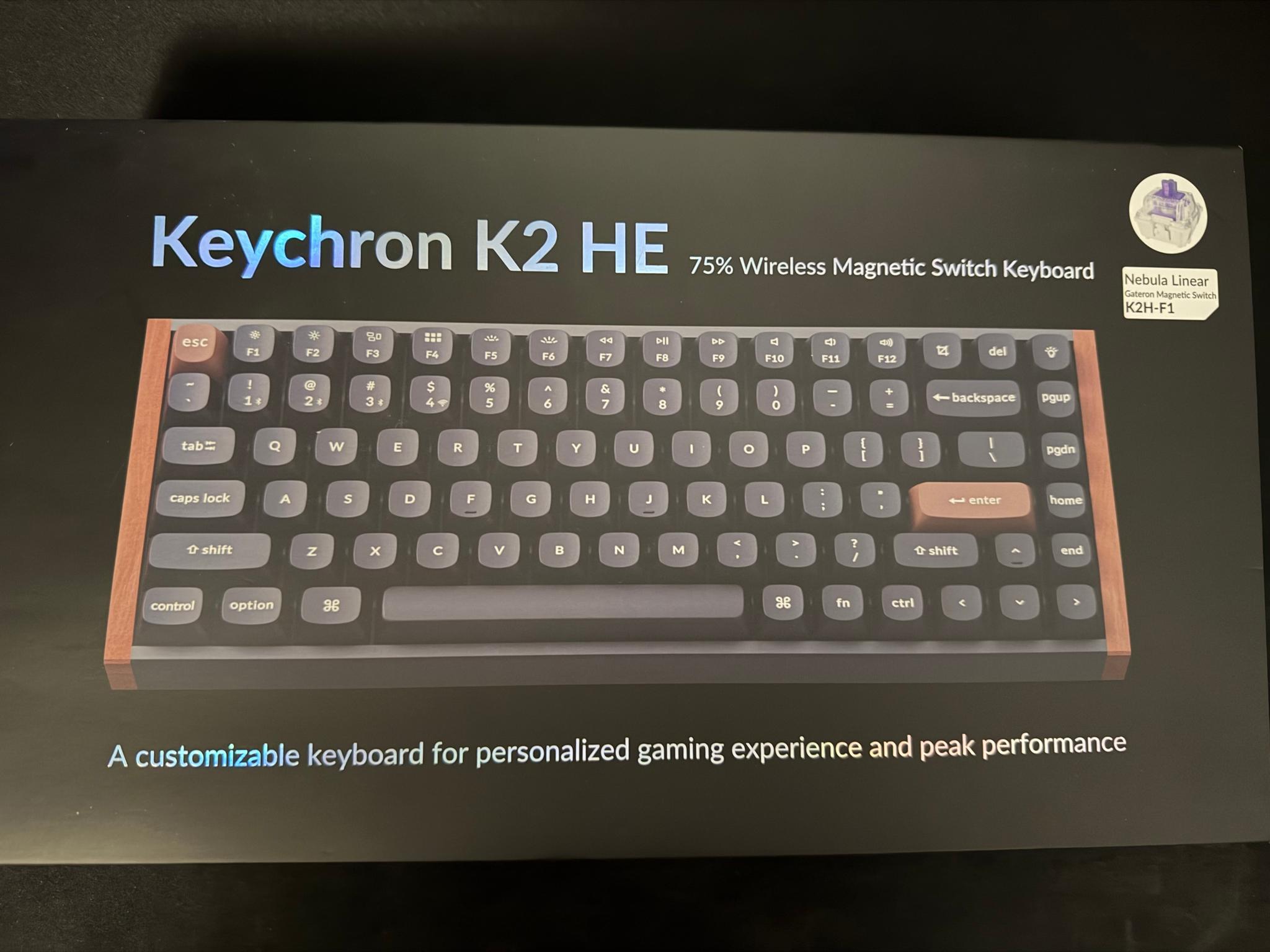 Keychron K2 H2 Wireless Mechanical Keyboard RGB Backlight Bluetooth