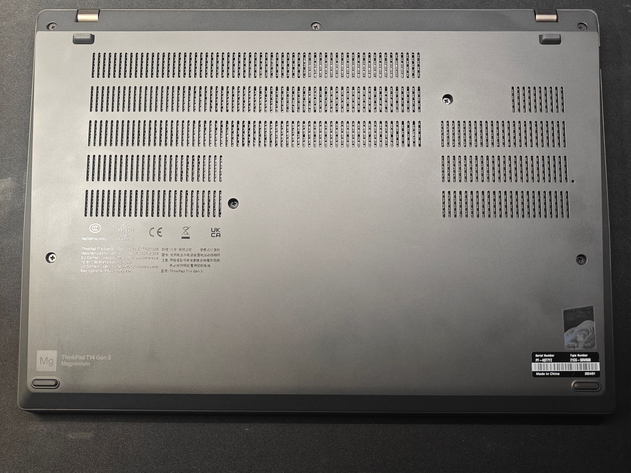 Lenovo ThinkPad T14 Gen 3 Ryzen 5 Pro 6650U 16GB RAM 256GB SSD *99% Battery Health & Warranty!*