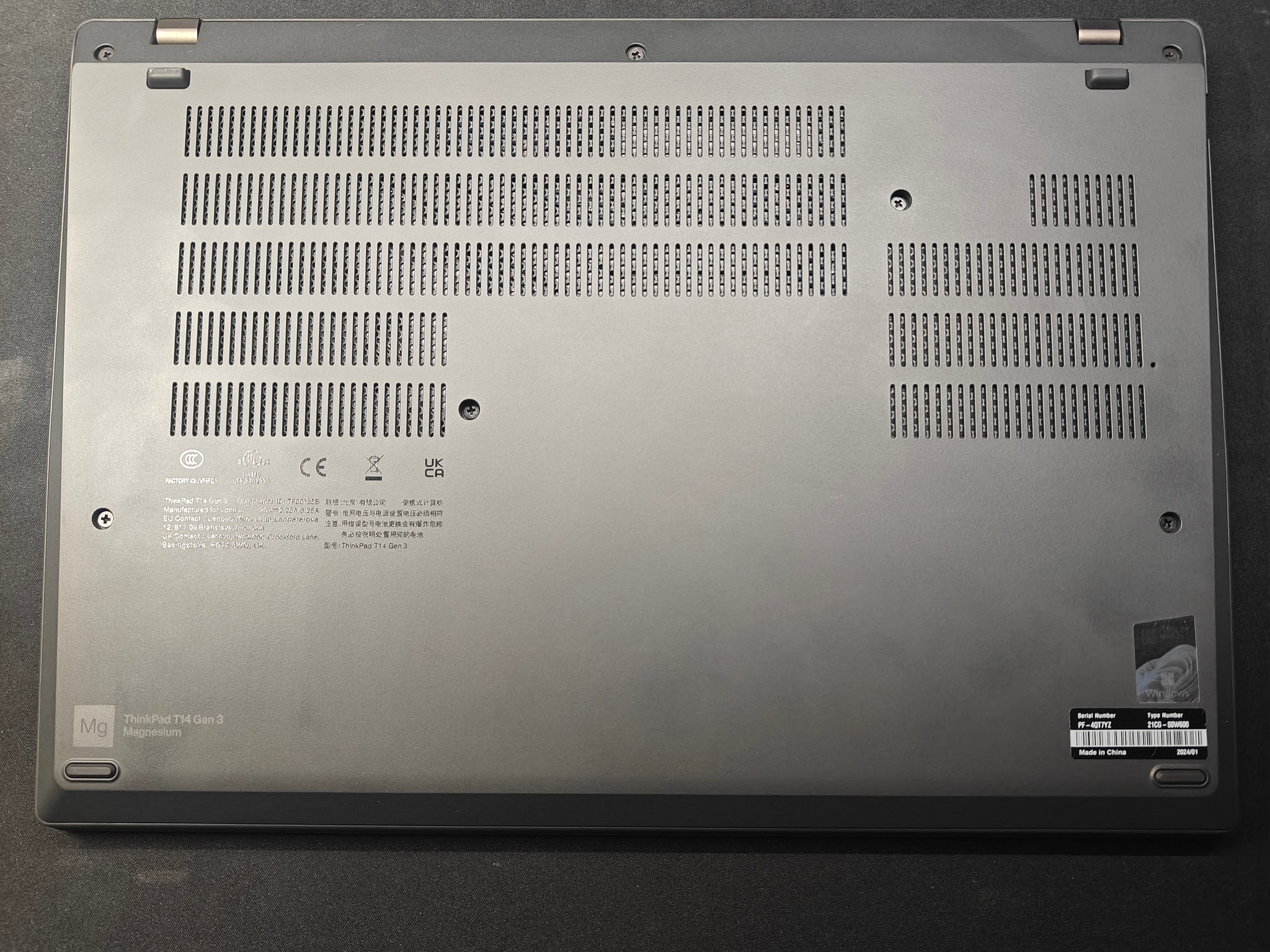 Lenovo ThinkPad T14 Gen 3 Ryzen 5 Pro 6650U 16GB RAM 256GB SSD *99% Battery Health & Warranty!*