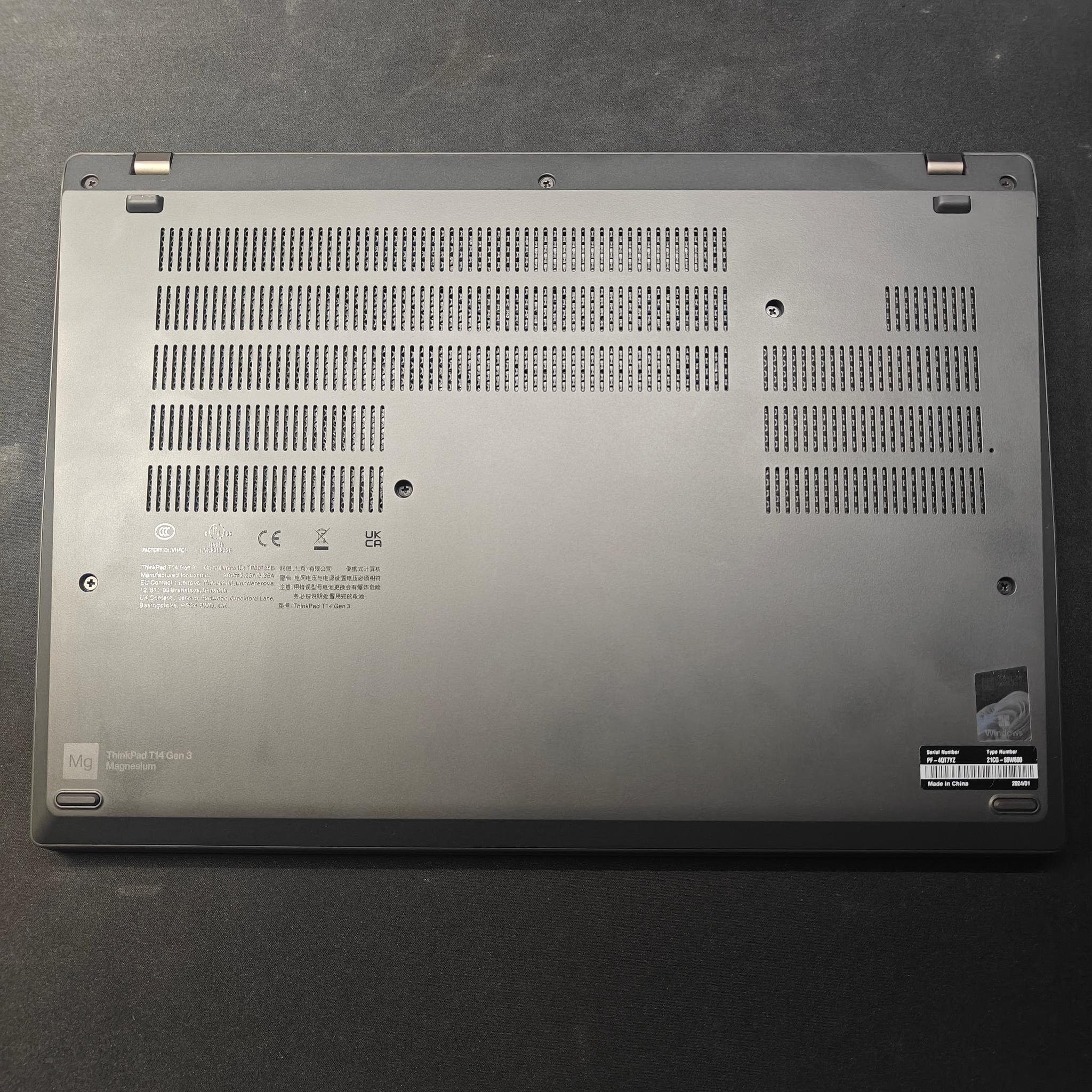 Lenovo ThinkPad T14 Gen 3 Ryzen 5 Pro 6650U 16GB RAM 256GB SSD *99% Battery Health & Warranty!*