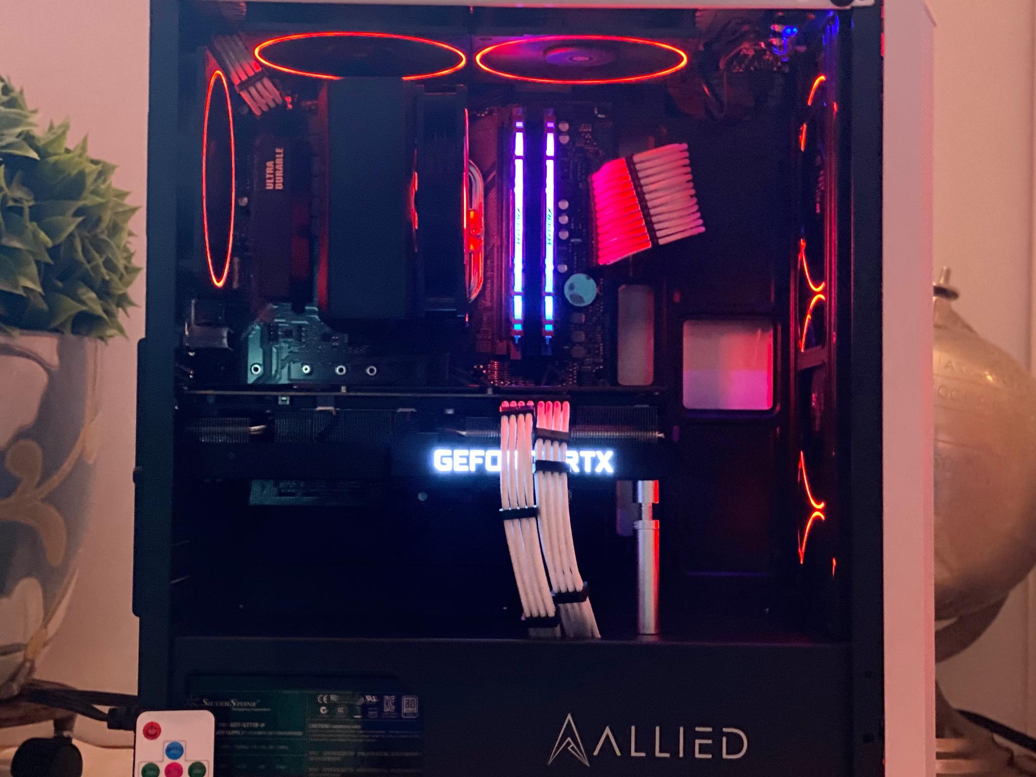 ⚪️⚫️ 🪐 “6-Rings" Ryzen Pro Gaming PC 🧪 RTX 3080🧪 Ryzen 7🧪1TB 🧪Windows 11