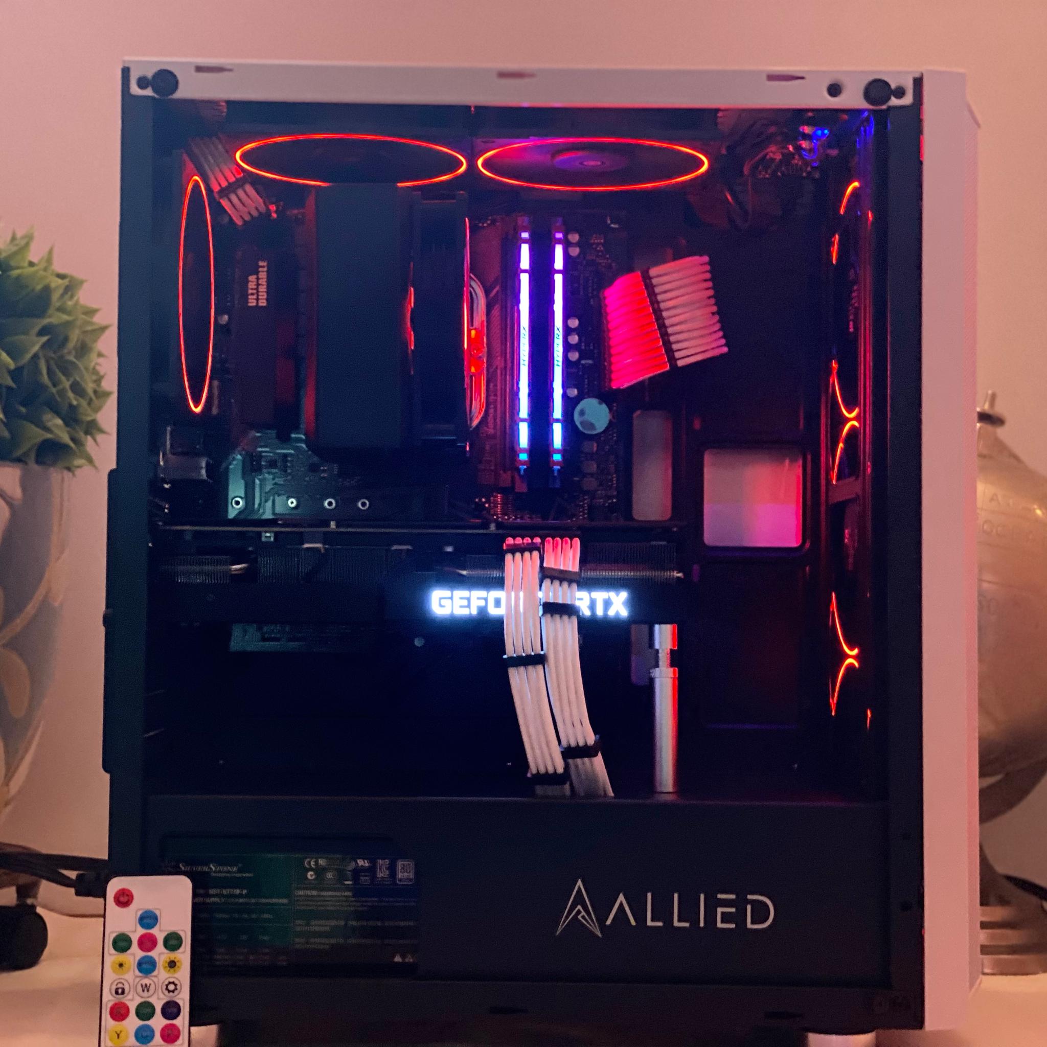 ⚪️⚫️ 🪐 “6-Rings" Ryzen Pro Gaming PC 🧪 RTX 3080🧪 Ryzen 7🧪1TB 🧪Windows 11