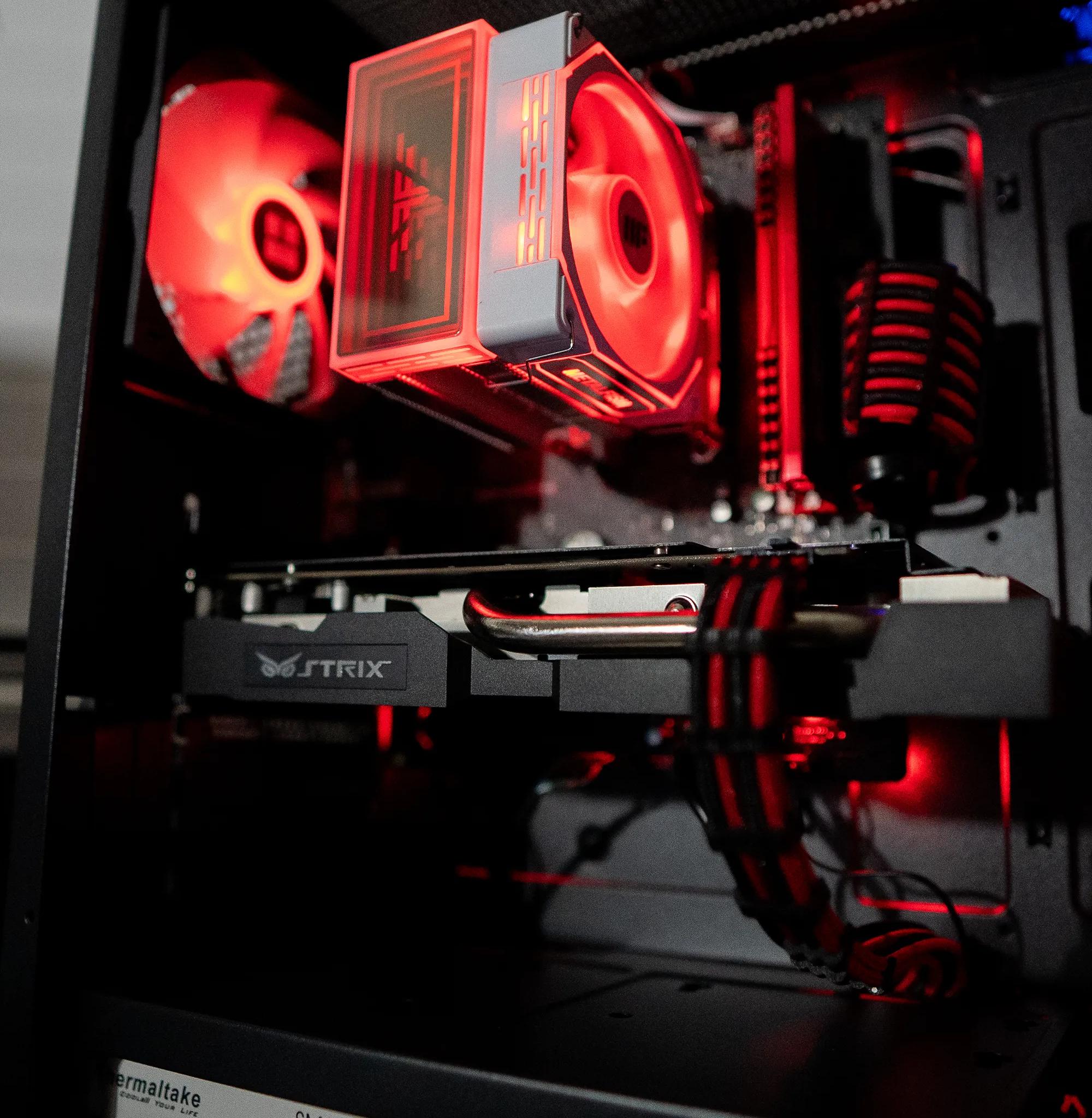 WEEKEND SALE 🩸⚫ | ASUS STRIX R9 380 | RYZEN 3 1300X | 16GB DDR4 RAM | 256GB NVME SSD + 1TB HDD |