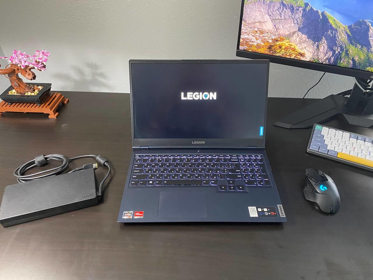 Lenovo Legion 5 15.6" 1080p 144 Hz Ryzen 5 5600H RTX 3060 16 GB Memory 512 GB Storage