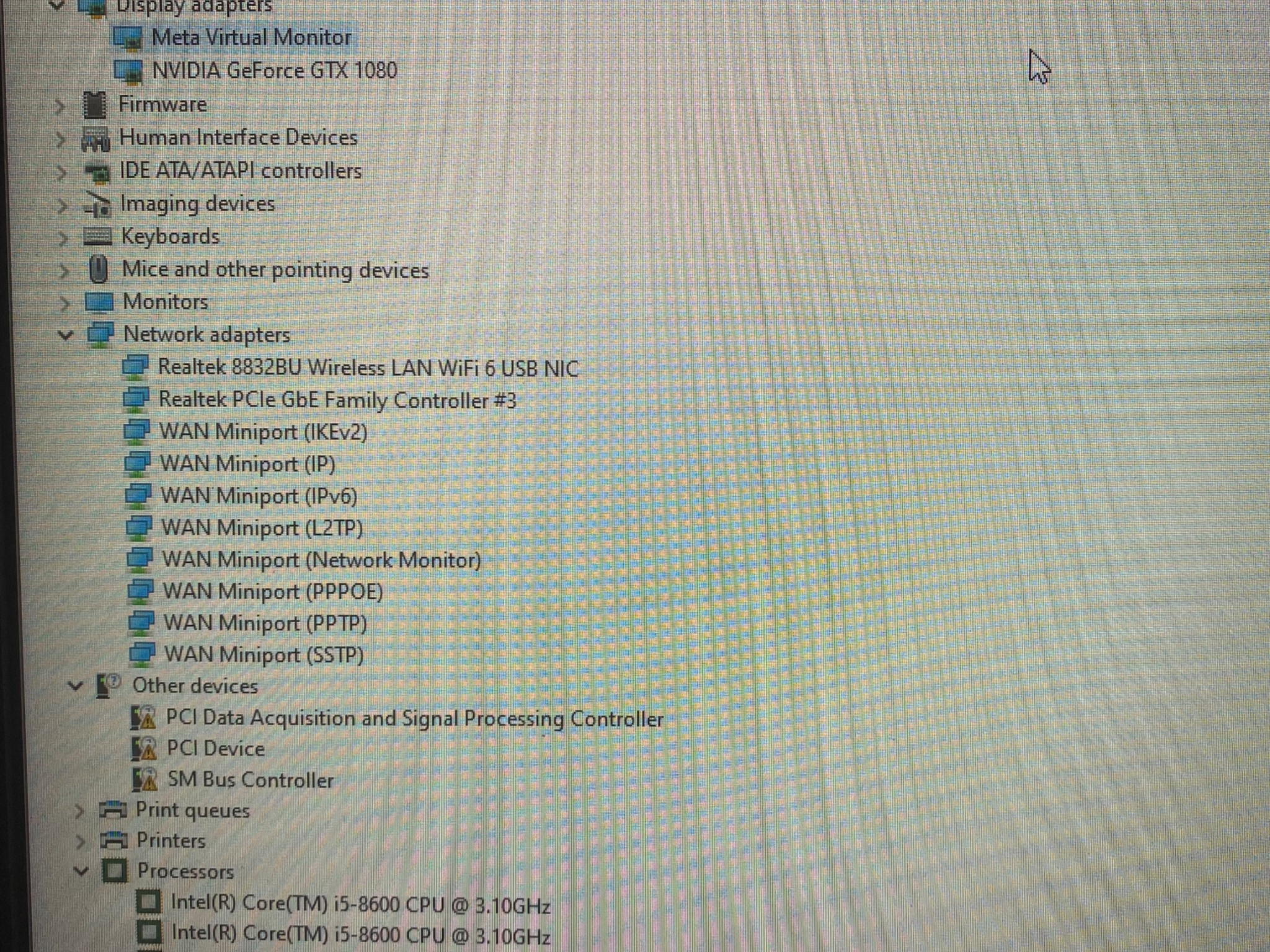 Gaming PC - GTX 1080, Intel i5-8600, 1TB SATA SSD, 500GB HDD, 16GB DDR4, Windows 10, ARGB, WiFi