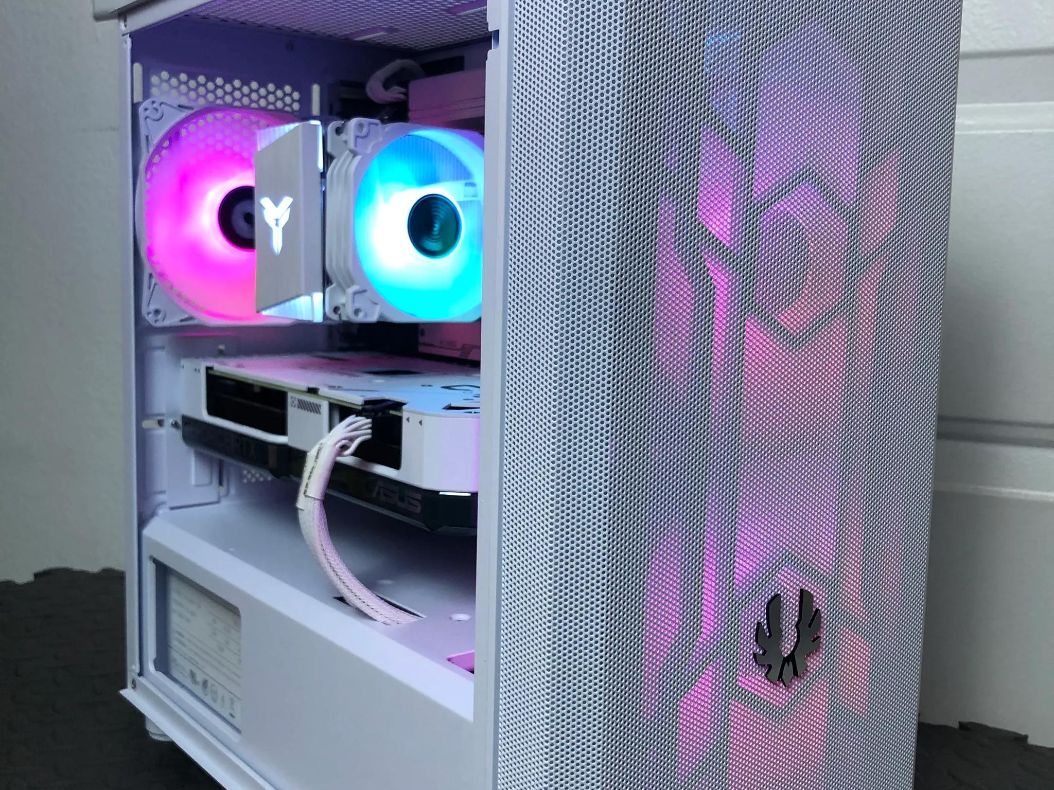 Gaming Beast Intel Core i5-13400 W/RTX 4070 All White Gaming PC