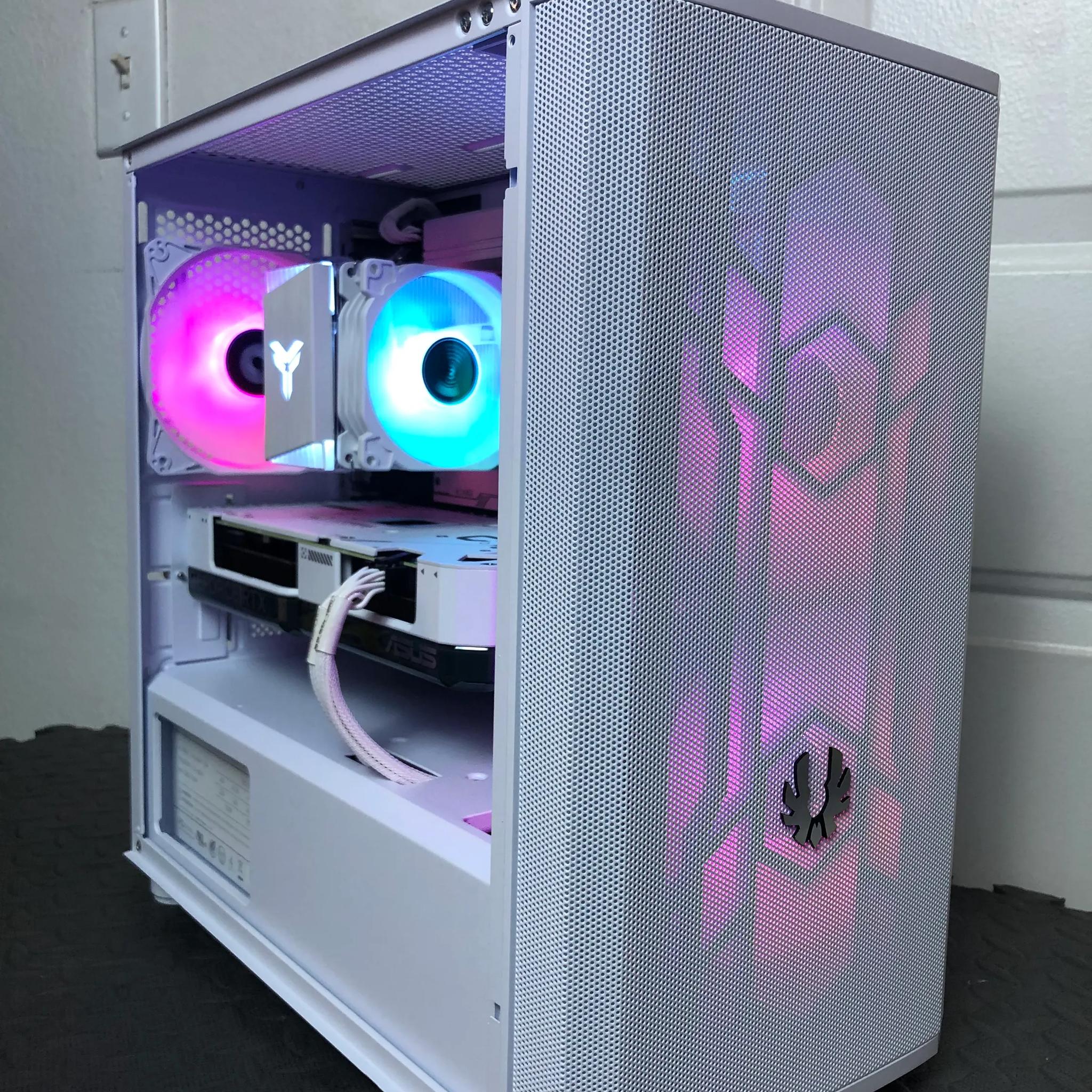 Gaming Beast Intel Core i5-13400 W/RTX 4070 All White Gaming PC
