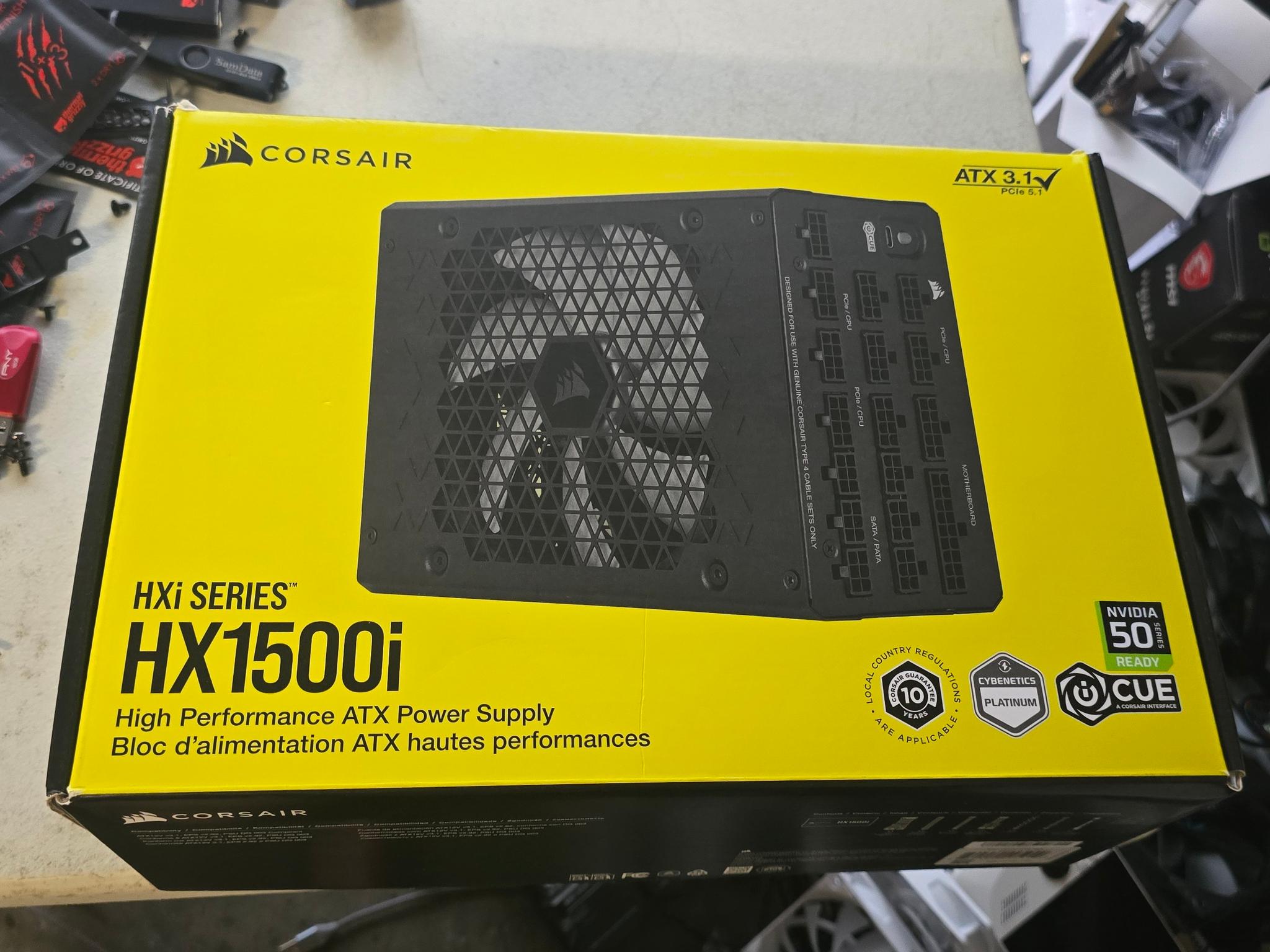 Corsair HX1500i HXi Series 1500W ATX Modular Power Supply 80 PLUS Gold