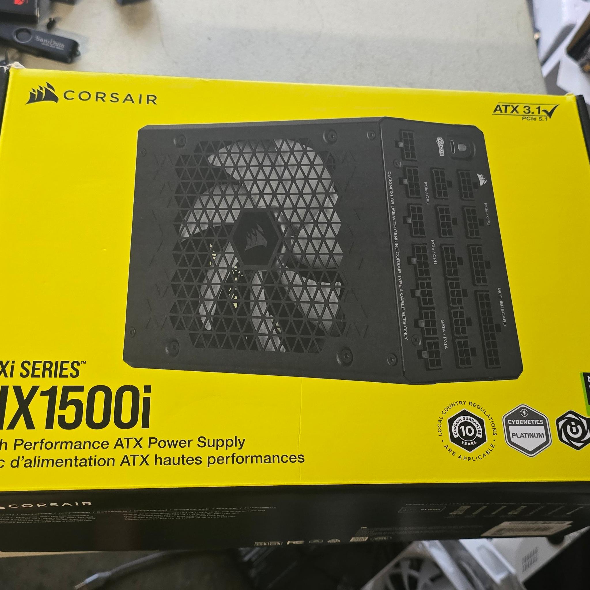 Corsair HX1500i HXi Series 1500W ATX Modular Power Supply 80 PLUS Gold