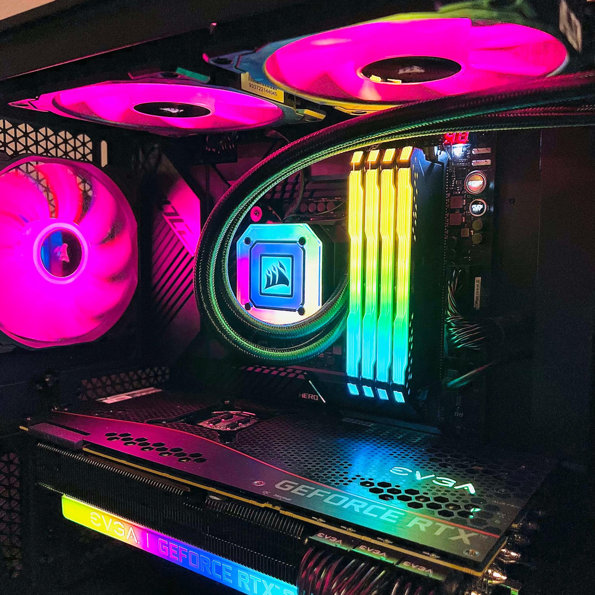 11900K-EVGA 3090 FTW3-Corsair 4000XD Ultra Gaming/Streaming PC