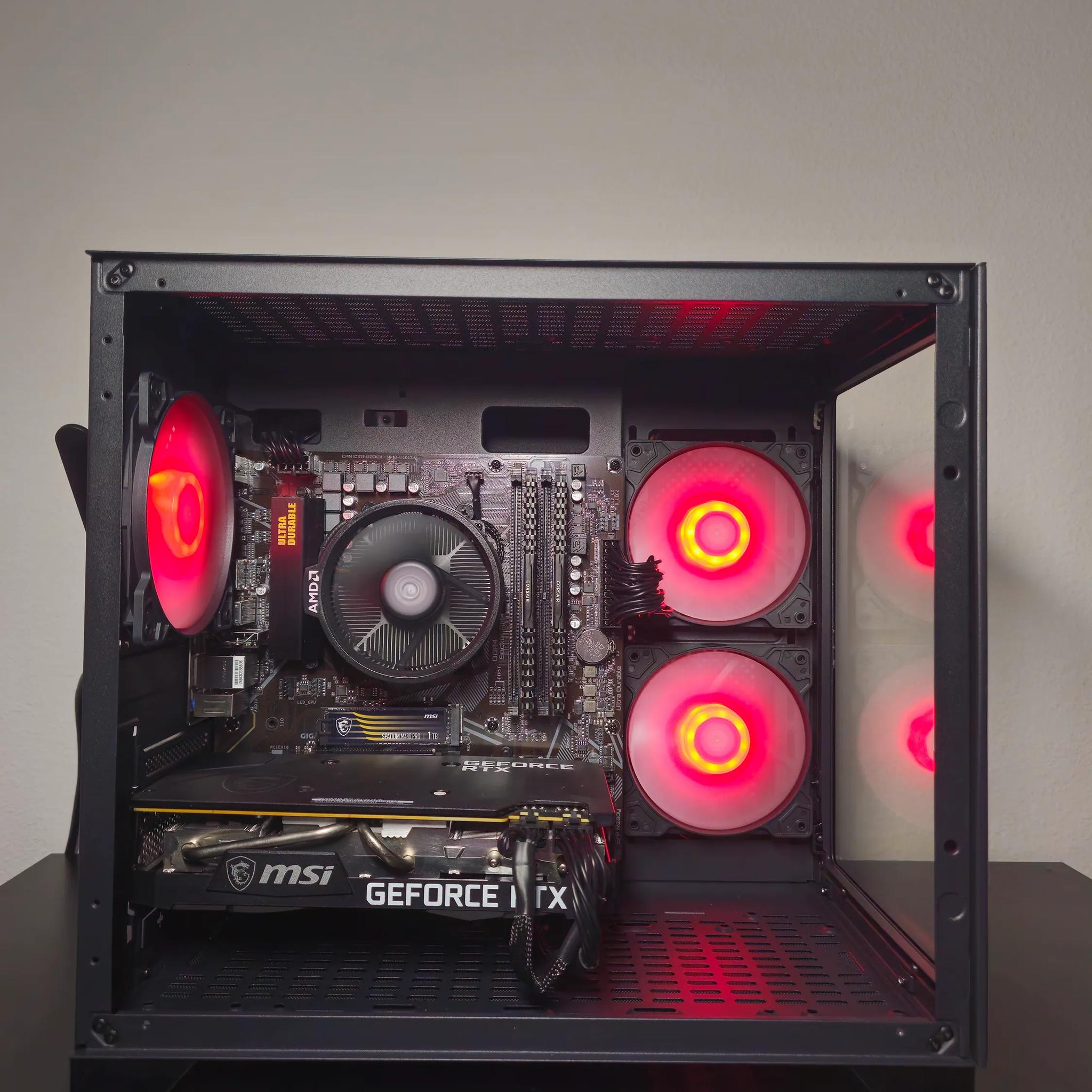 Nebula // RTX 3070 // Ryzen 5 5600x // 32GB DDR4 // 1TB GEN 4 NVME // WIFI + BT