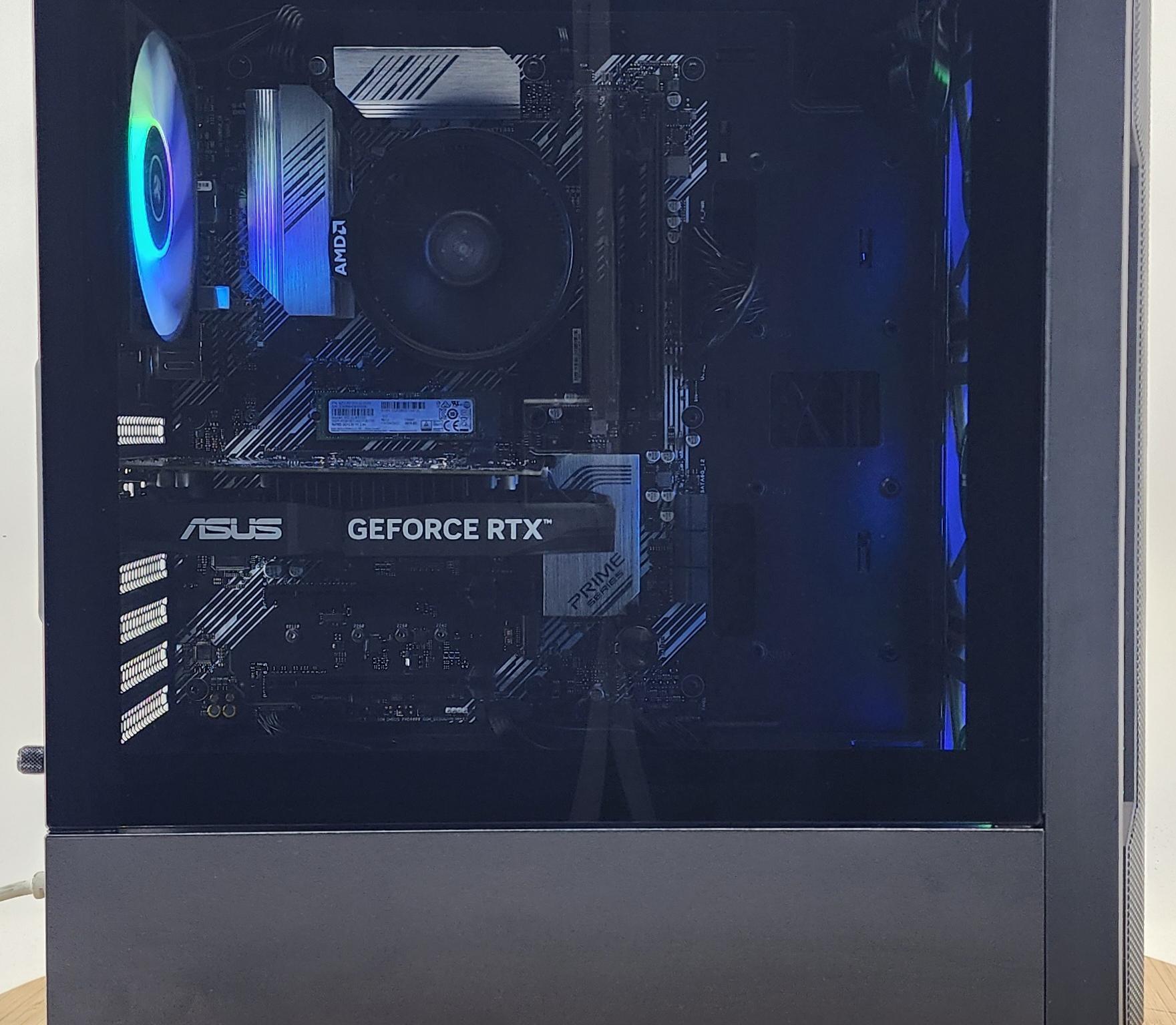 Gaming PC Ryzen 3 4100 16GB RAM 512GB SSD RTX 3050 6GB Windows 11 Computer